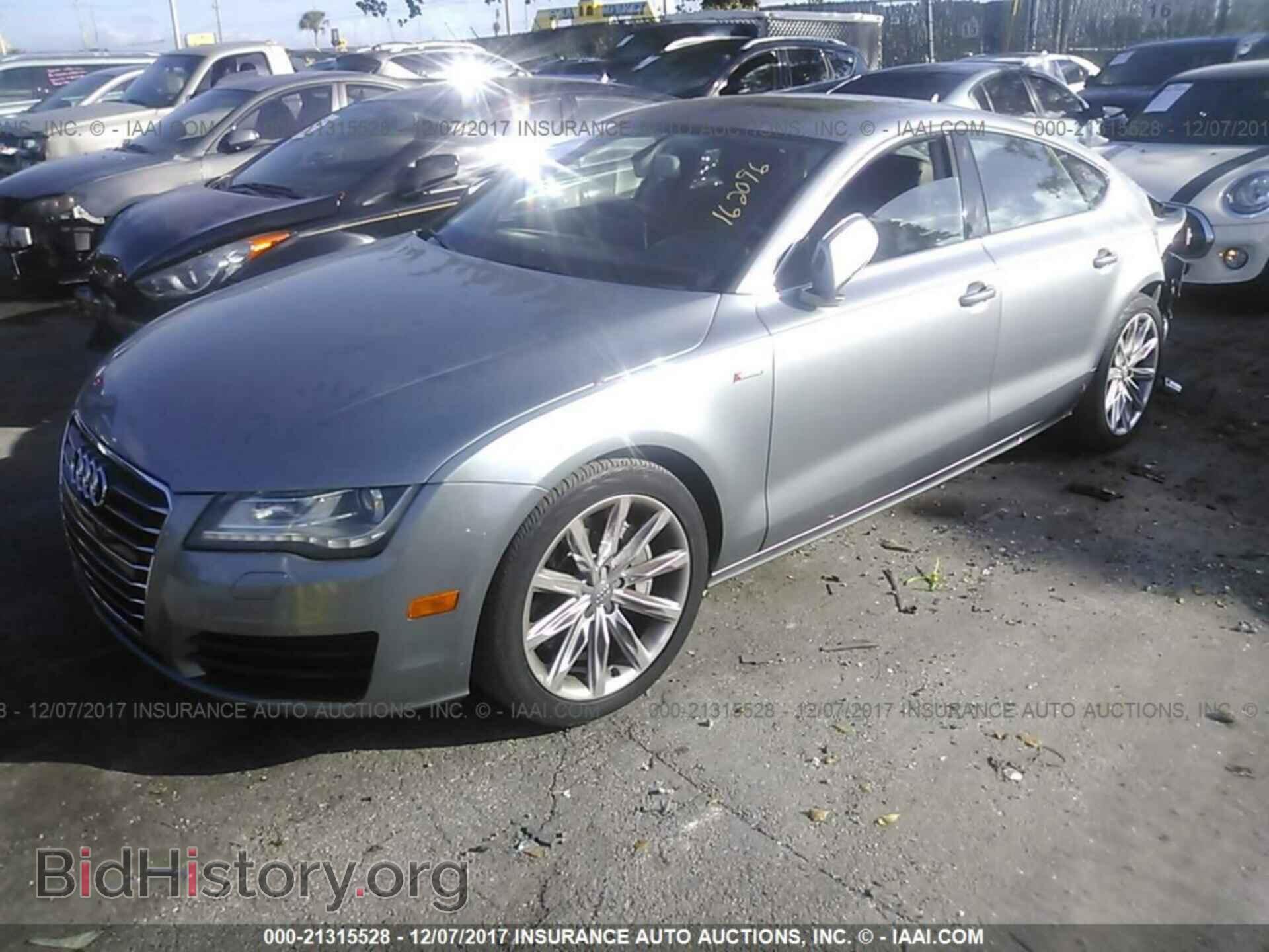 2012 Audi A7 - VIN: WAUYGAFCXCN162096 - Фото 2