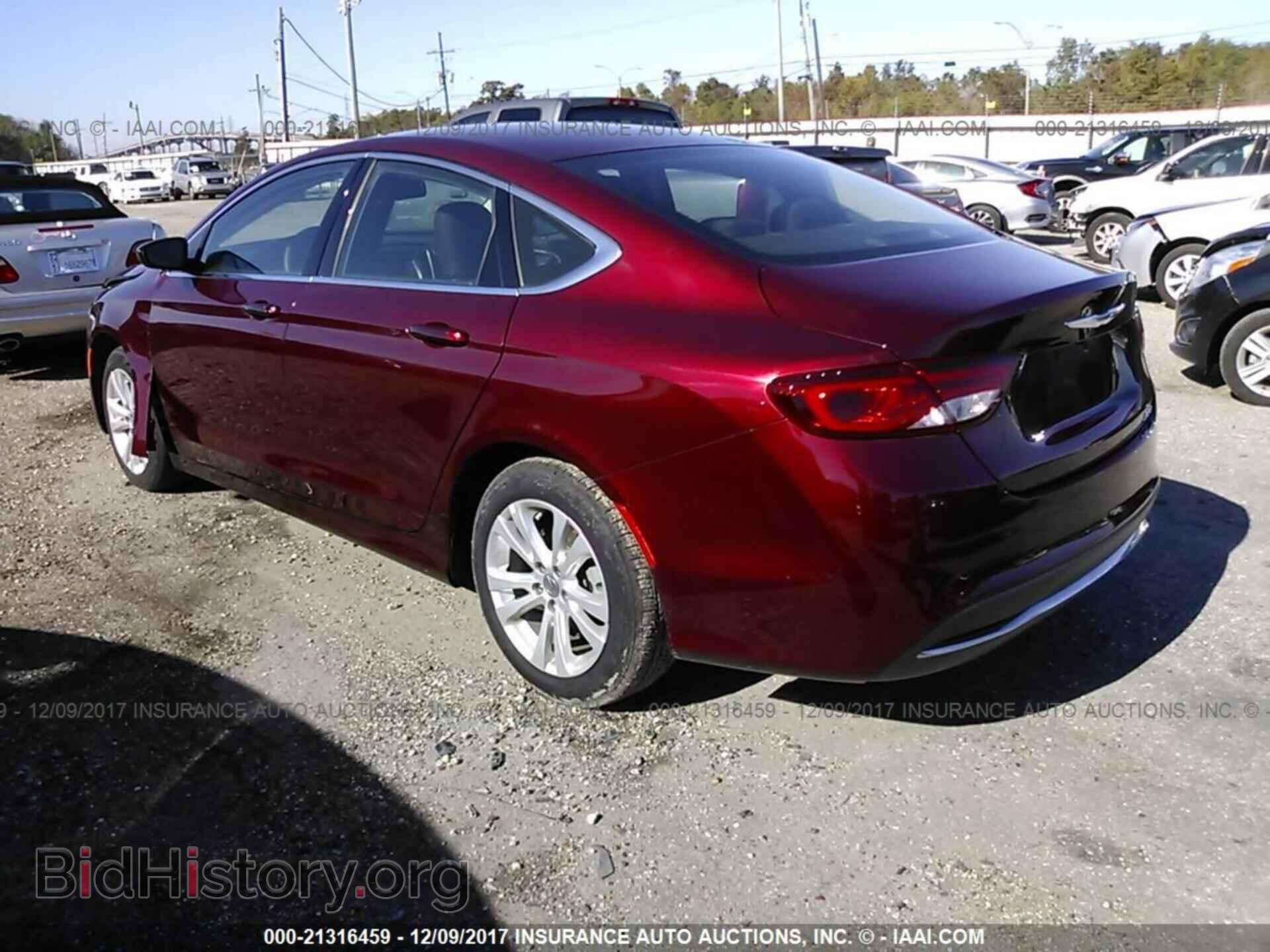 2016 Chrysler 200 - VIN: 1C3CCCAB6GN172525 - Фото 3