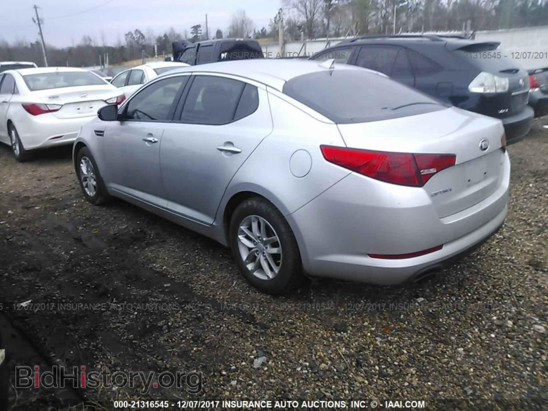 2013 Kia Optima - VIN: KNAGM4A76D5385138 - Photo 3
