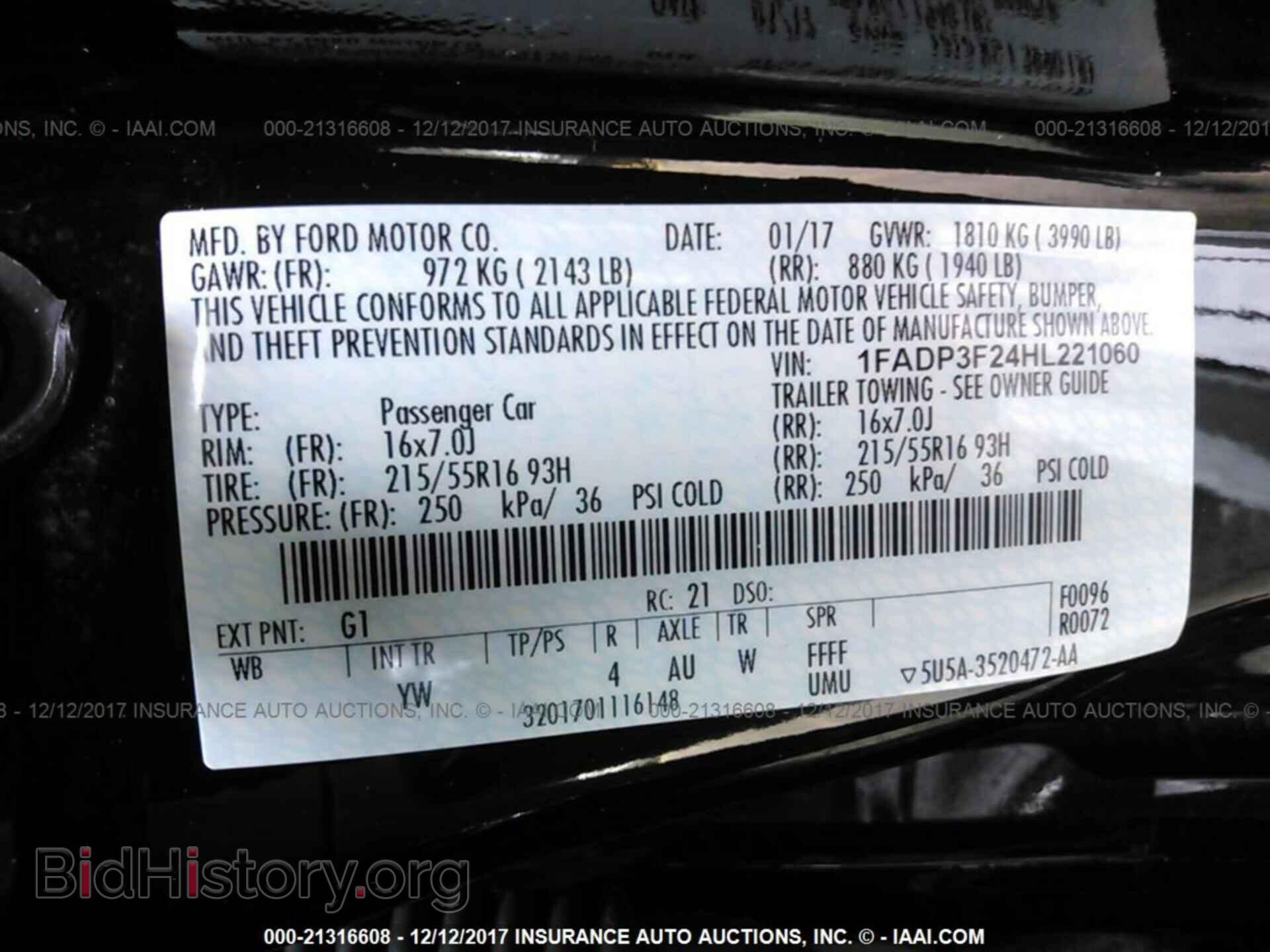 2017 Ford Focus - VIN: 1FADP3F24HL221060 - Photo 9