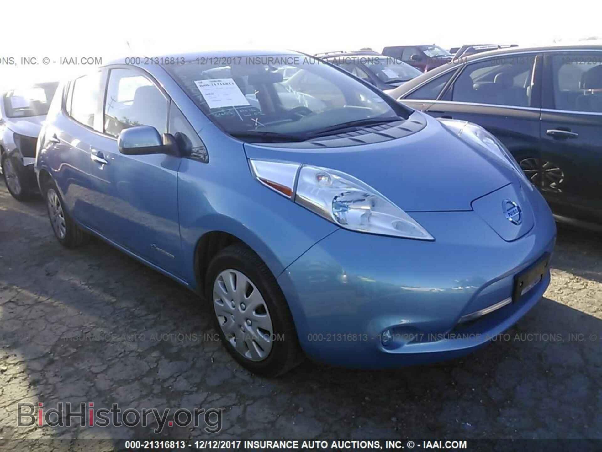 Фотография 1N4AZ0CP5DC415828 - Nissan Leaf 2013