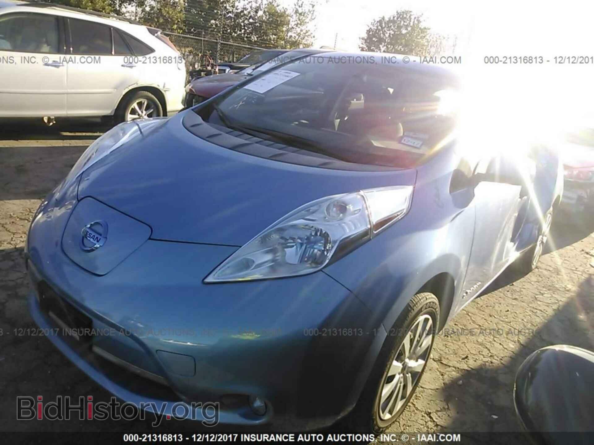 2013 Nissan Leaf - VIN: 1N4AZ0CP5DC415828 - Фото 2