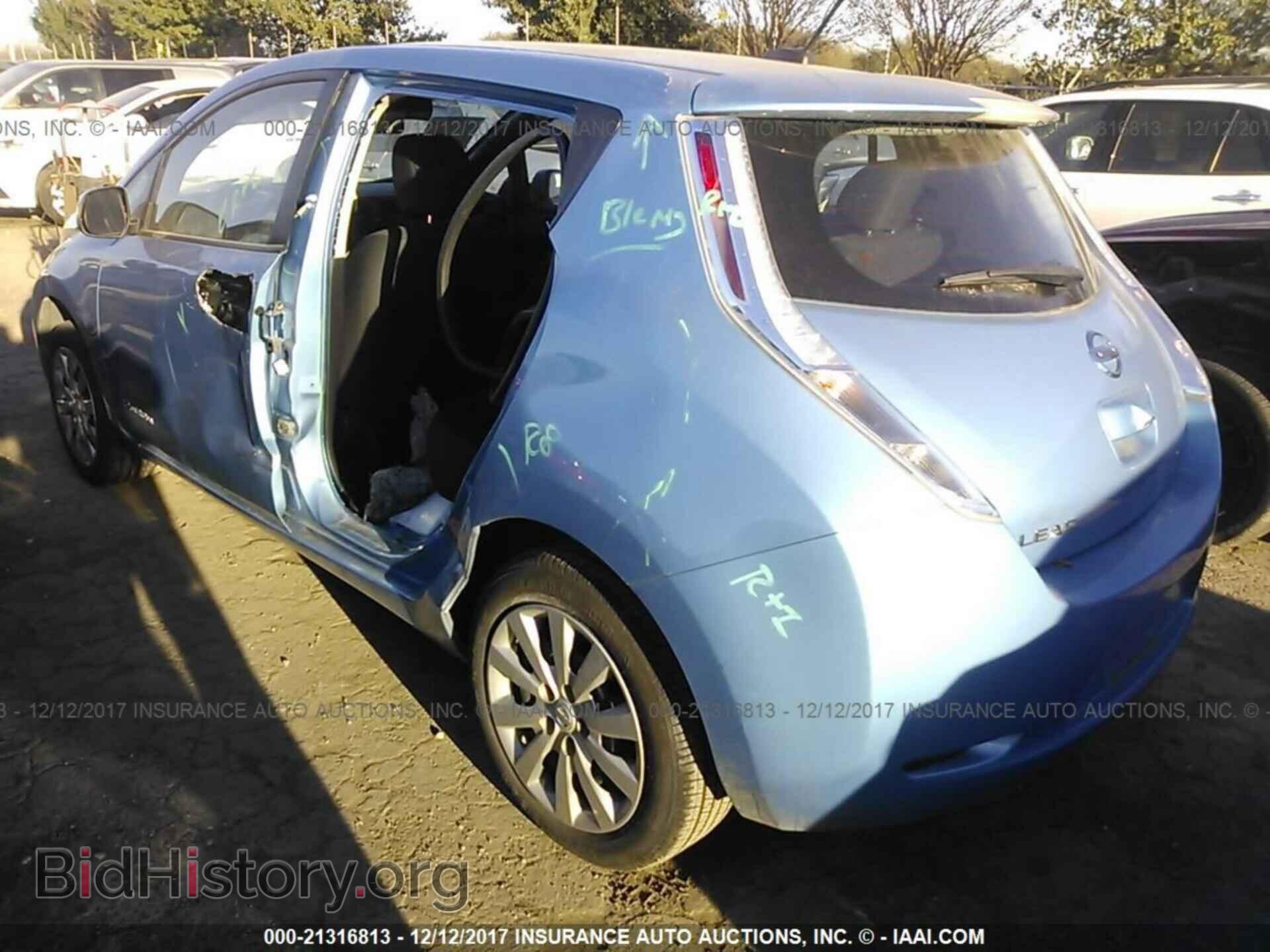 2013 Nissan Leaf - VIN: 1N4AZ0CP5DC415828 - Фото 3