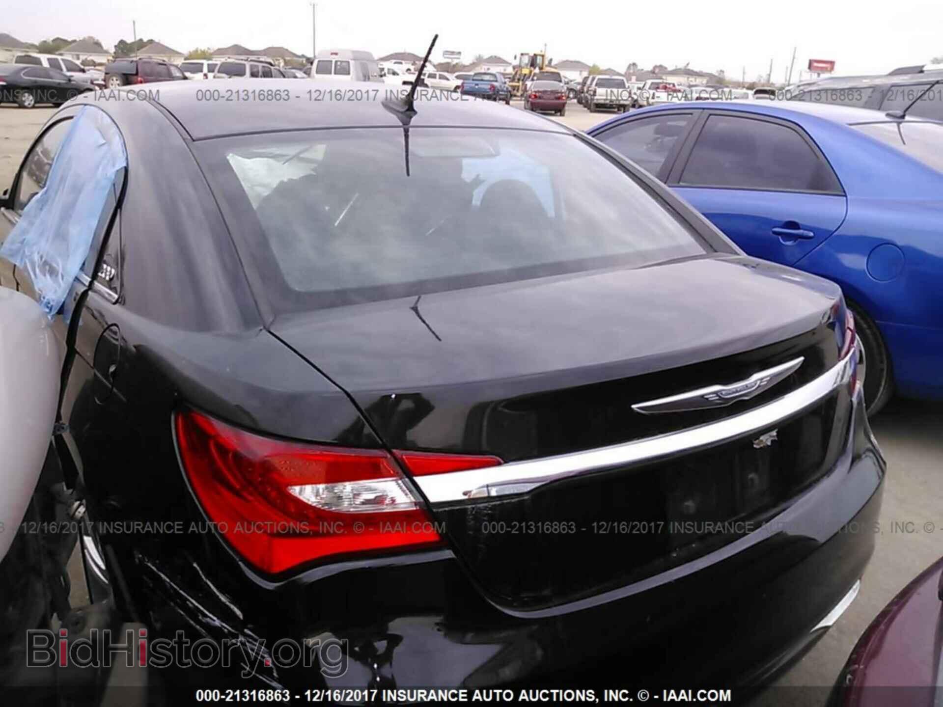 2013 Chrysler 200 - VIN: 1C3CCBBB5DN579367 - Фото 3
