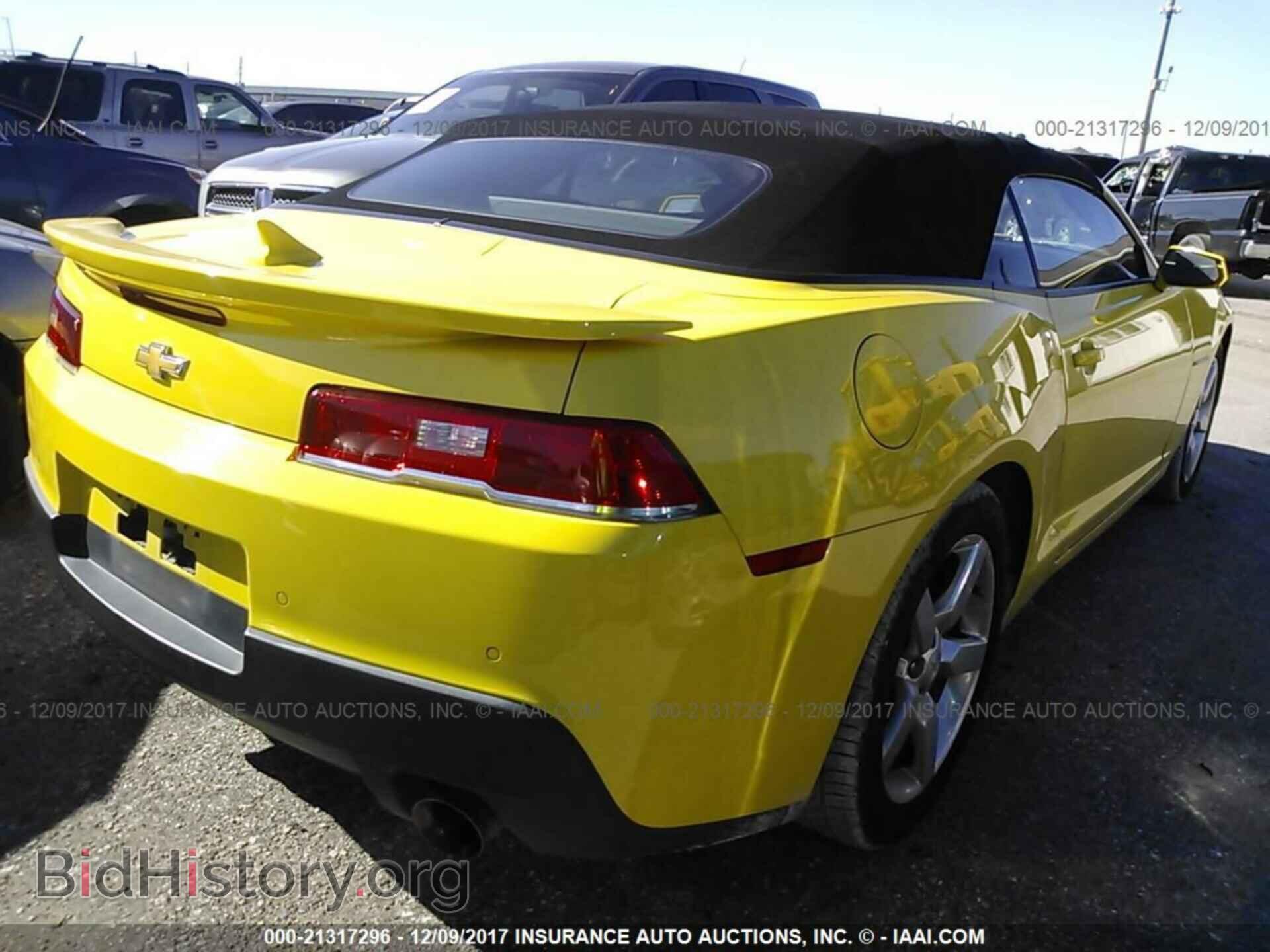 2015 Chevrolet Camaro - VIN: 2G1FD3D34F9216638 - Фото 4