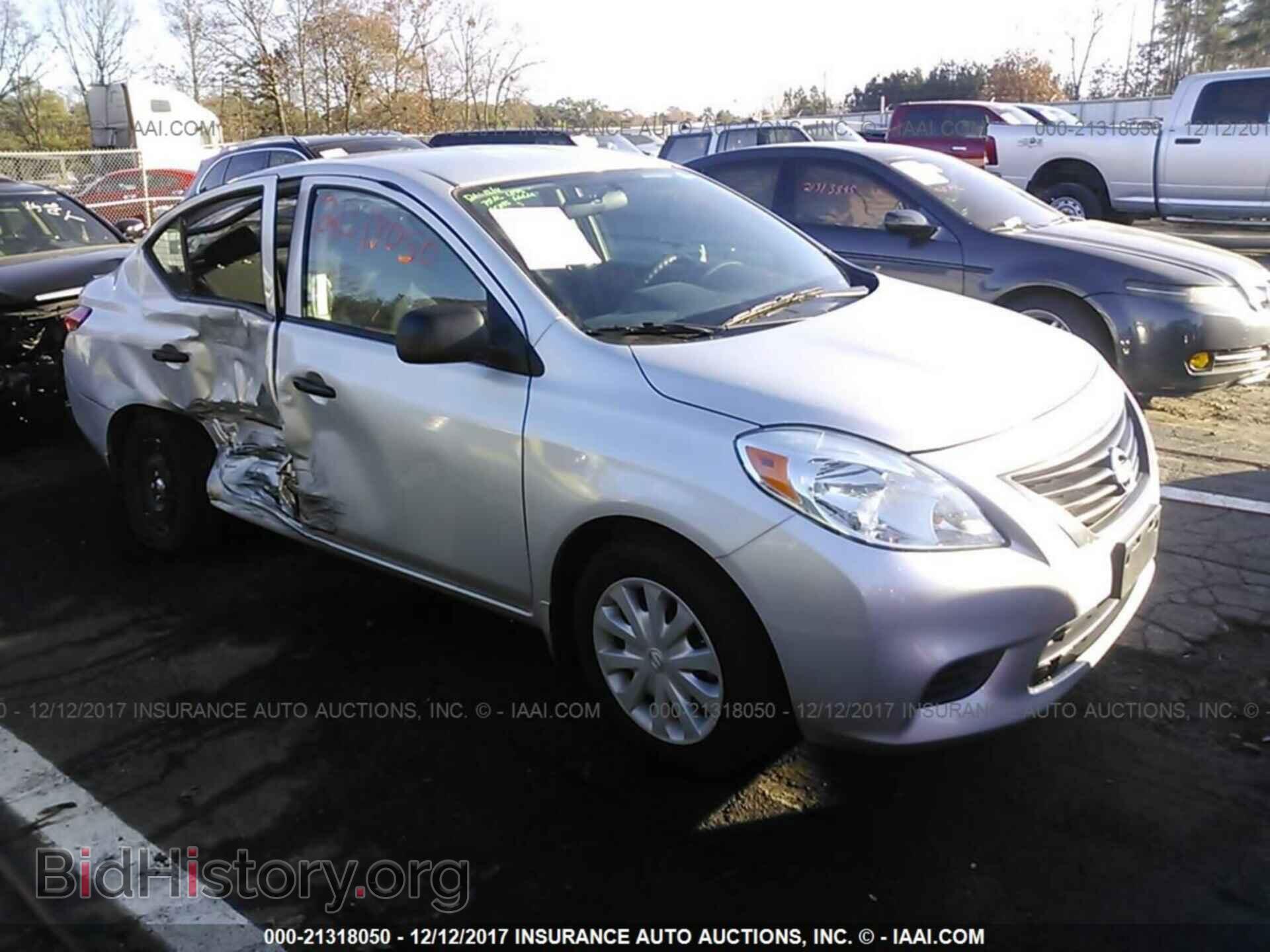 Фотография 3N1CN7AP3EL845702 - Nissan Versa 2014