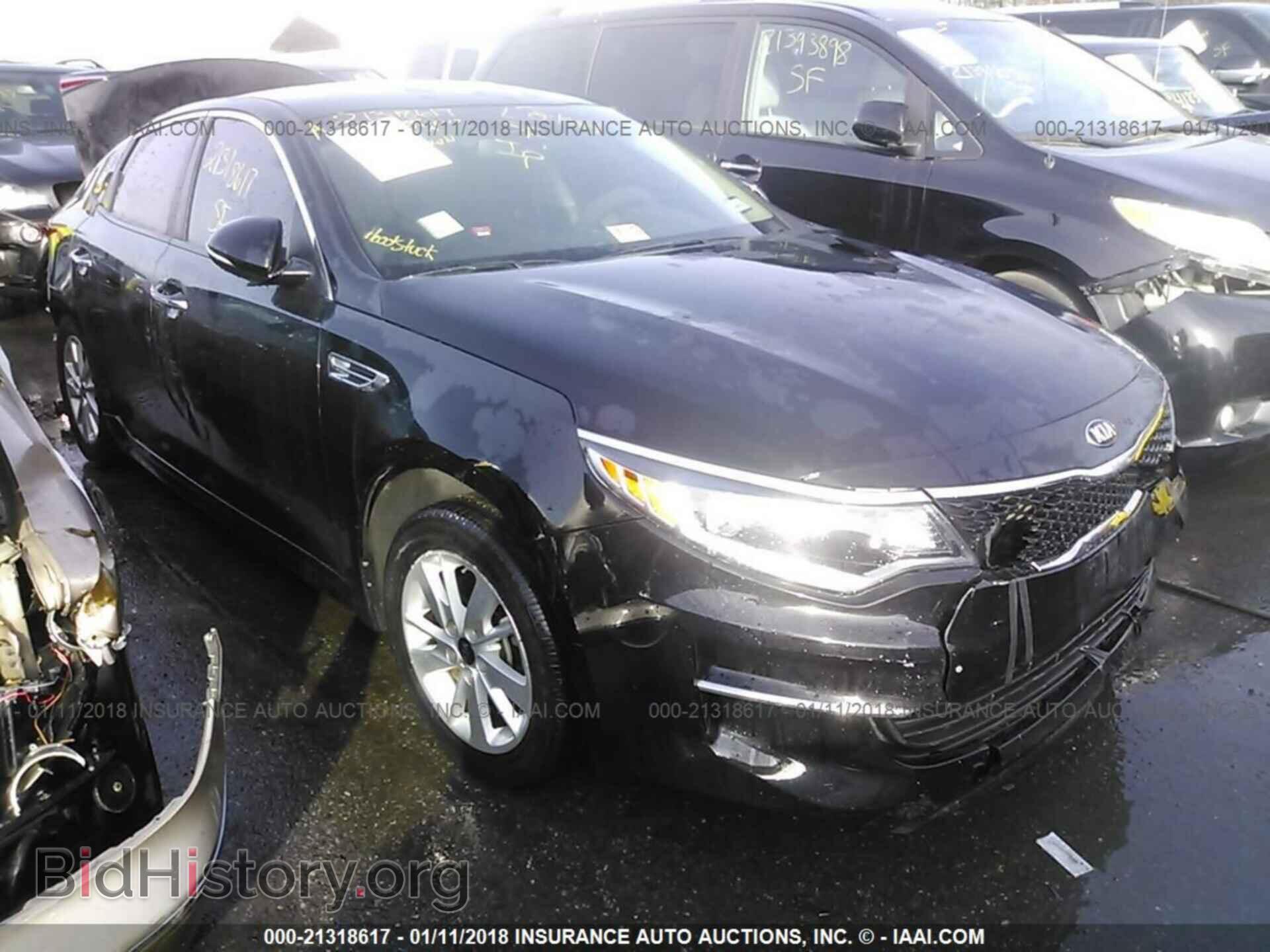 Фотография 5XXGT4L34GG068247 - Kia Optima 2016