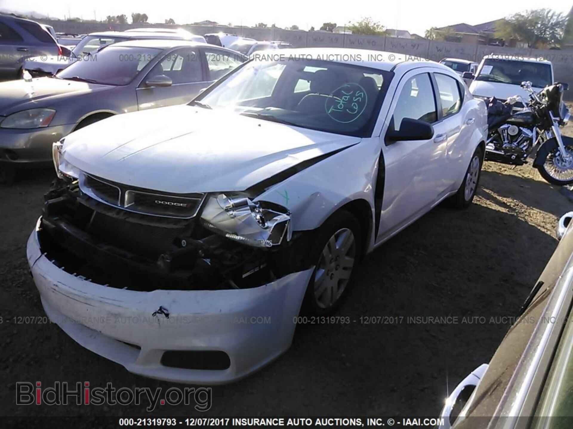 2013 Dodge Avenger - VIN: 1C3CDZAB7DN591933 - Photo 2