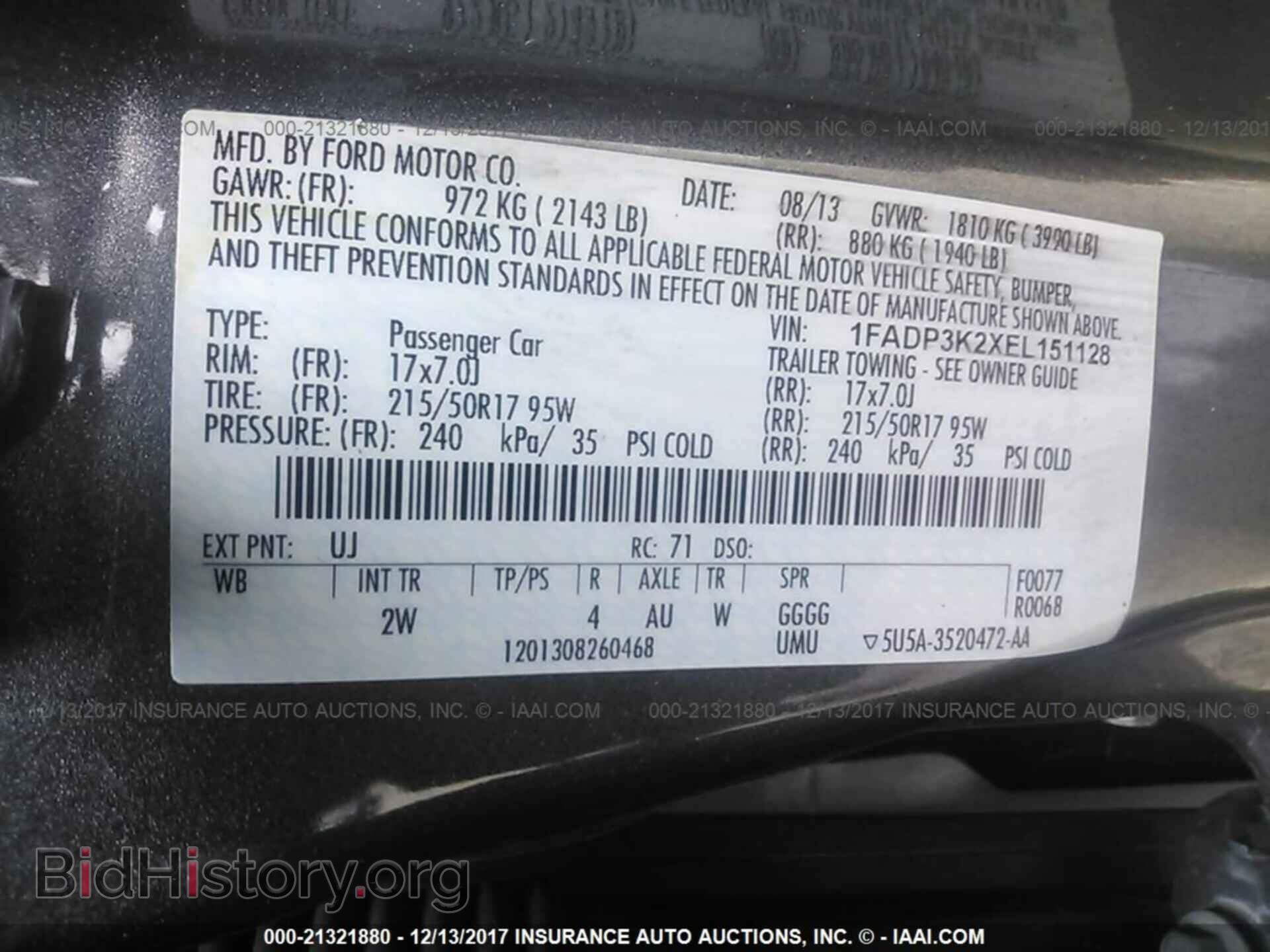 2014 Ford Focus - VIN: 1FADP3K2XEL151128 - Photo 9