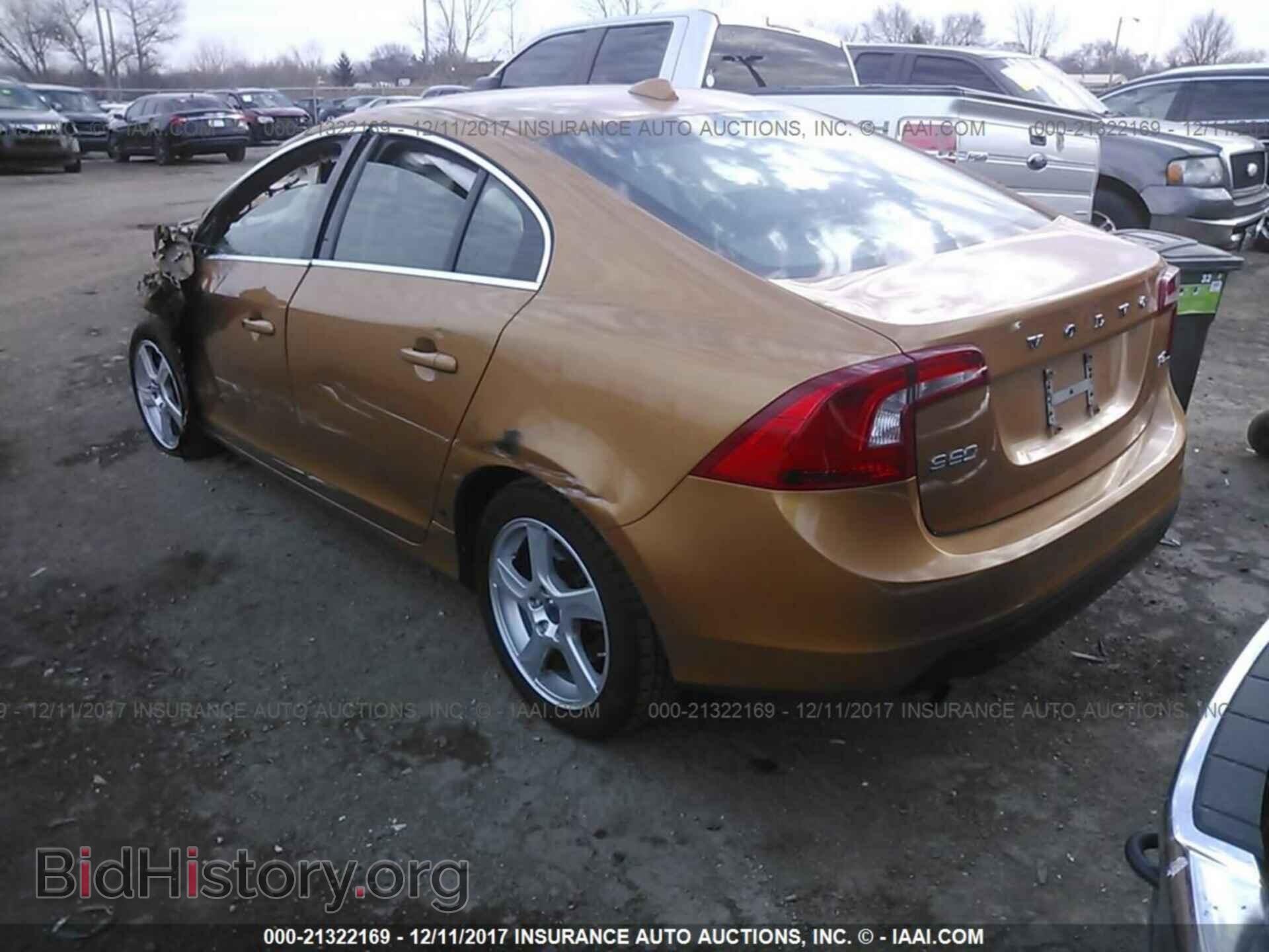 2012 Volvo S60 - VIN: YV1622FS2C2035618 - Фото 3
