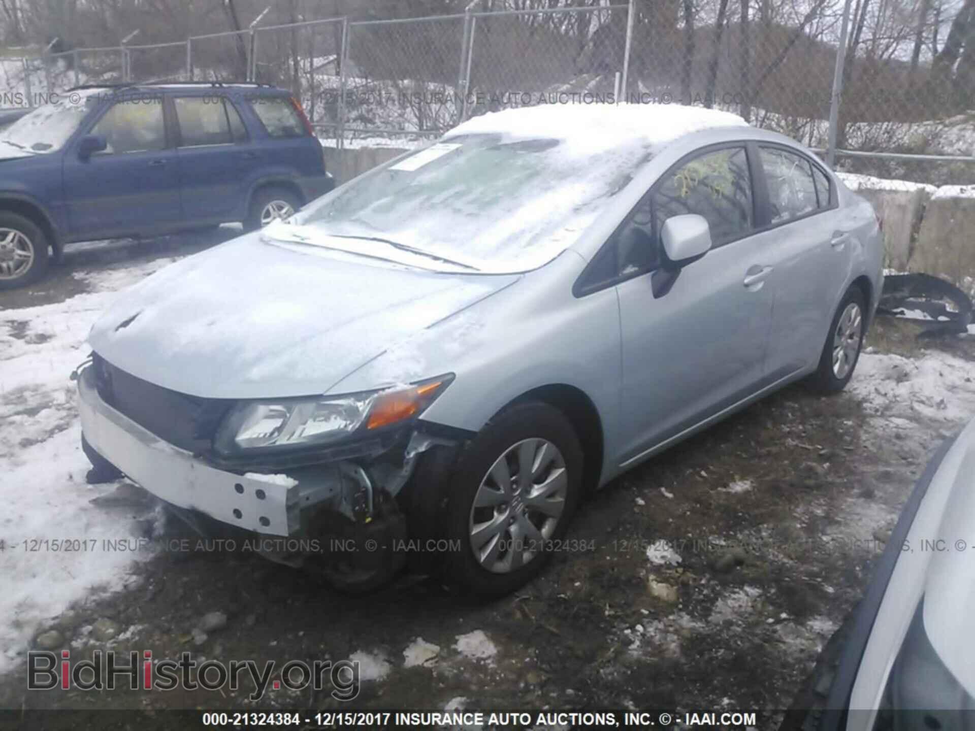 2012 HONDA CIVIC - VIN: 19XFB2F51CE016285 - Фото 2