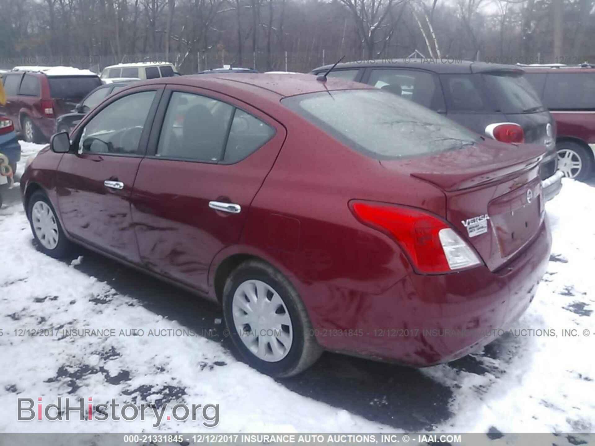 2013 Nissan Versa - VIN: 3N1CN7AP4DL847487 - Фото 3