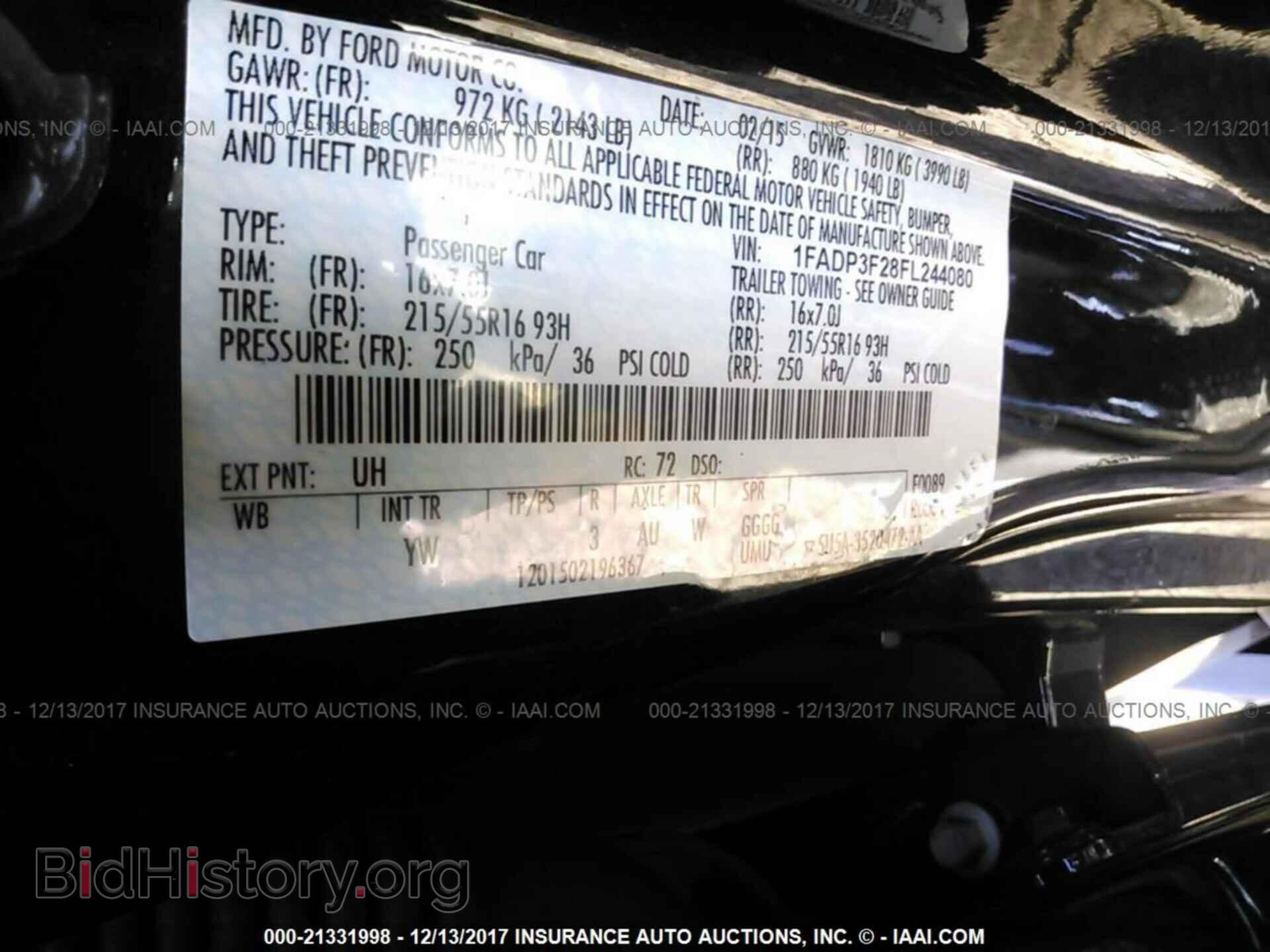 2015 Ford Focus - VIN: 1FADP3F28FL244080 - Photo 9
