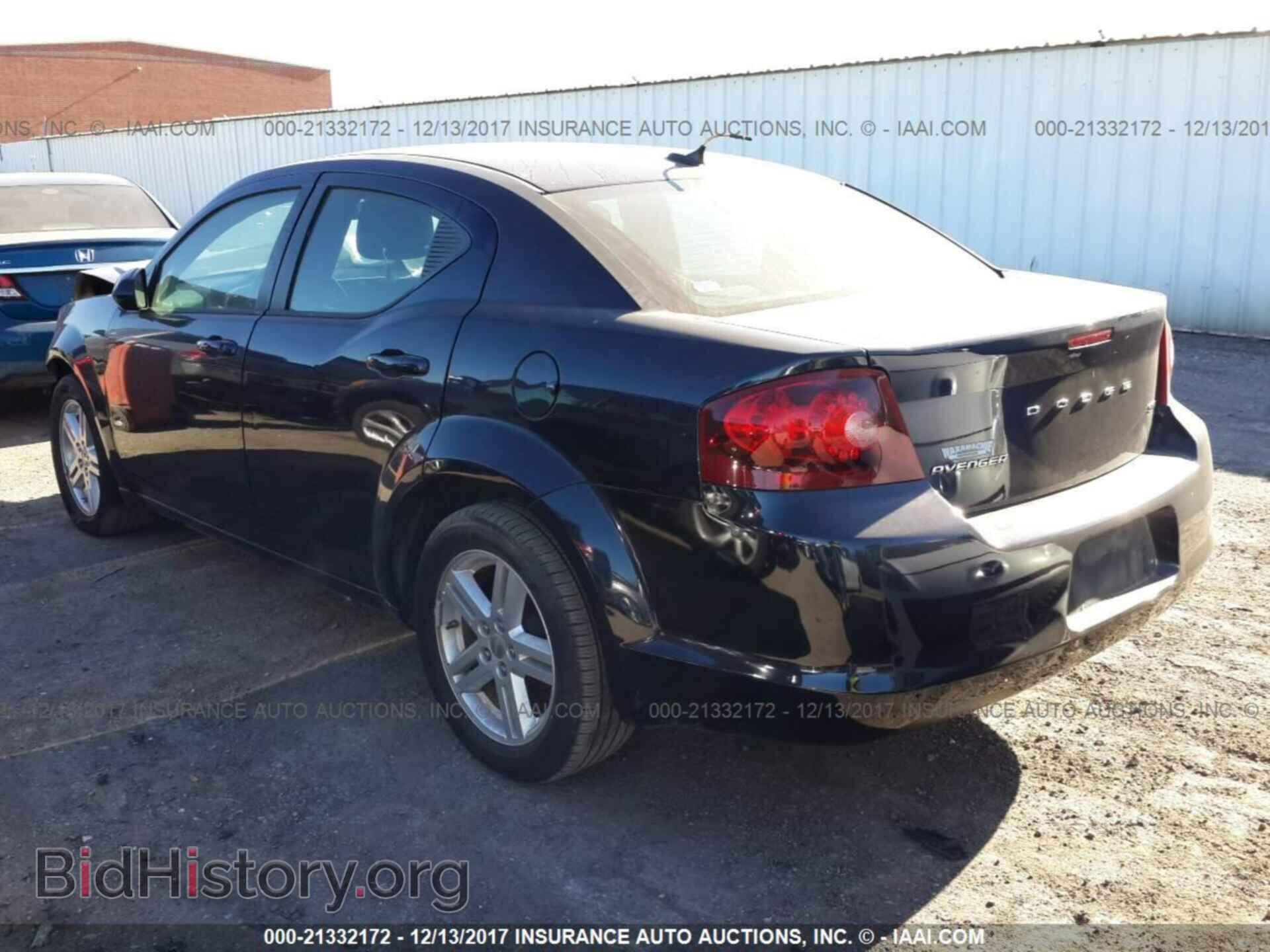 2012 Dodge Avenger - VIN: 1C3CDZCB1CN178014 - Фото 3