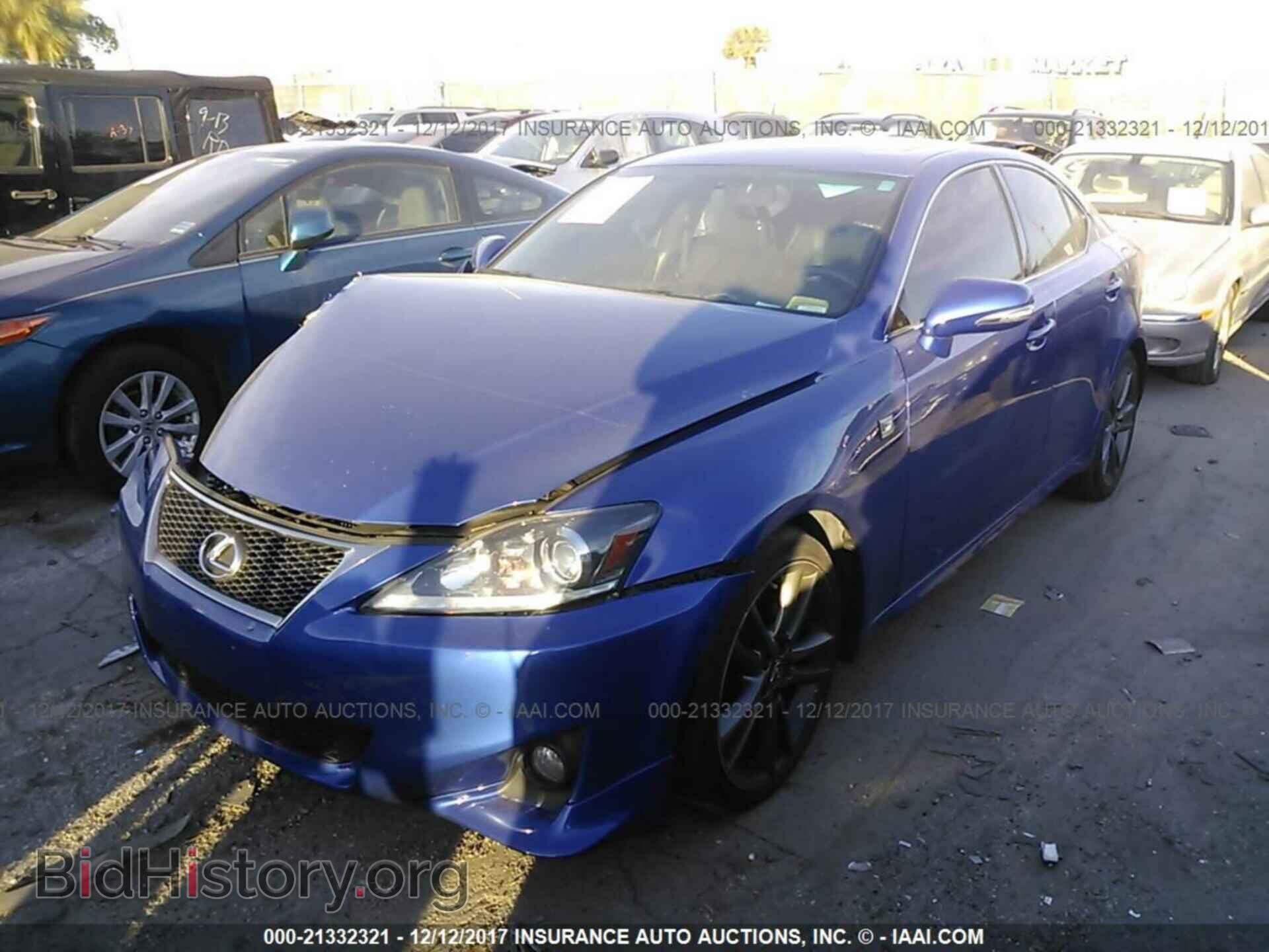 2013 Lexus Is - VIN: JTHBF5C24D5186960 - Фото 2