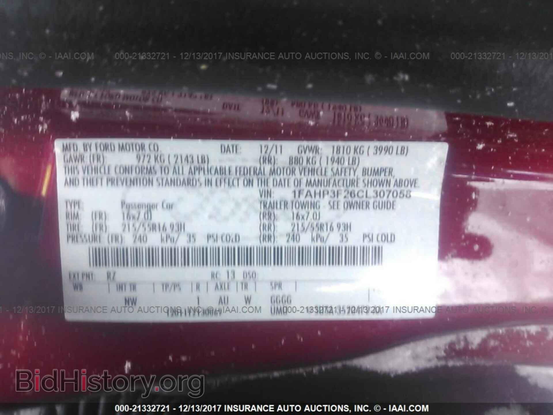 2012 Ford Focus - VIN: 1FAHP3F26CL307058 - Photo 9