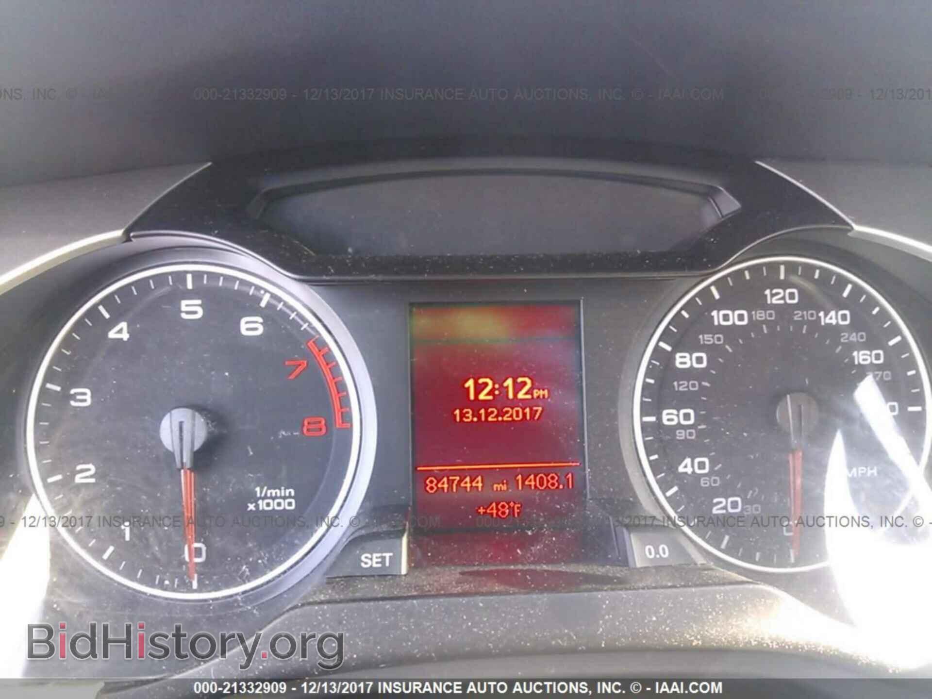 2012 Audi A4 - VIN: WAUBFAFL8CN004154 - Фото 7