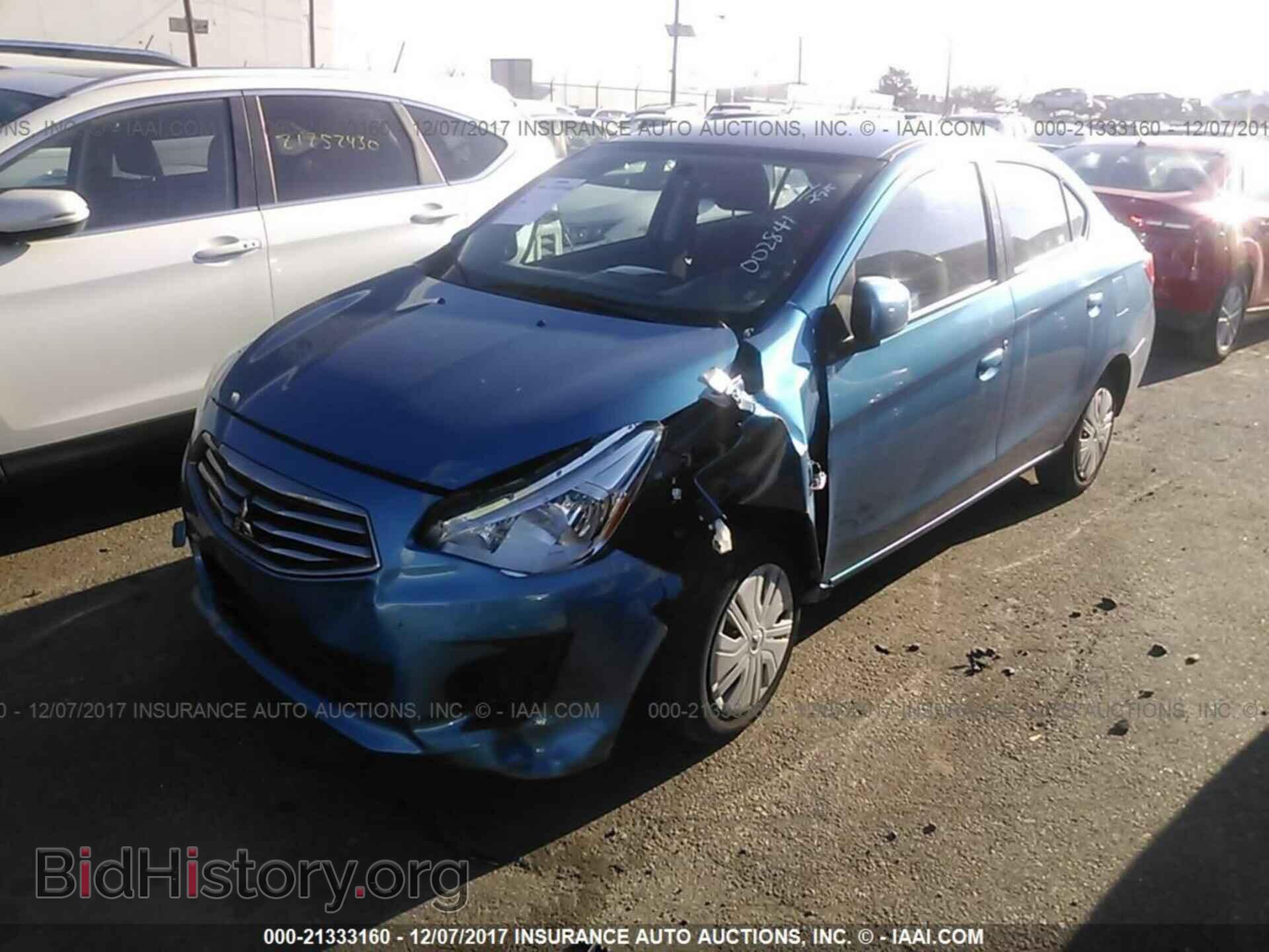 2017 Mitsubishi Mirage - VIN: ML32F3FJ9HH002841 - Фото 2