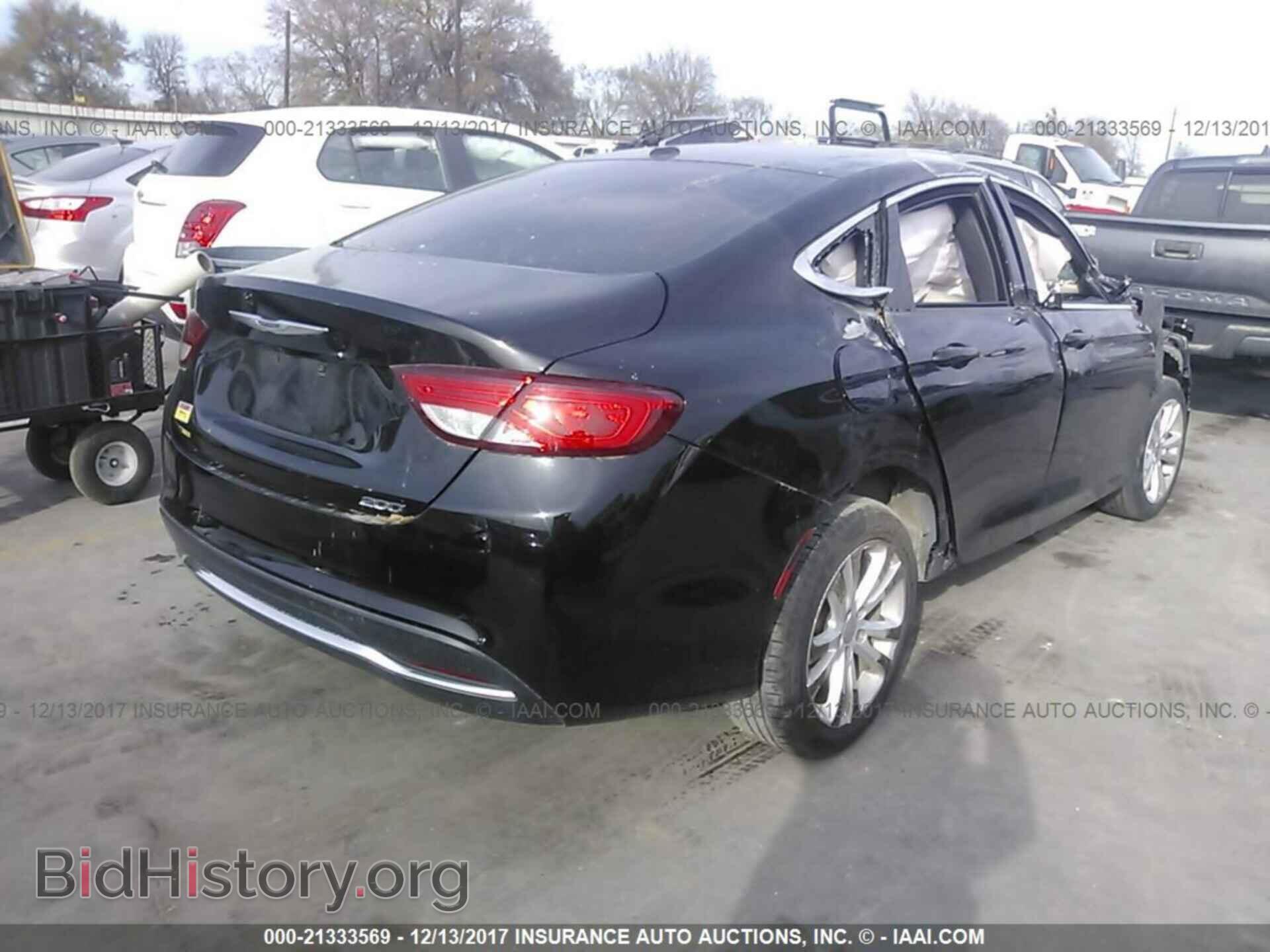 2015 Chrysler 200 - VIN: 1C3CCCAB7FN743325 - Фото 4