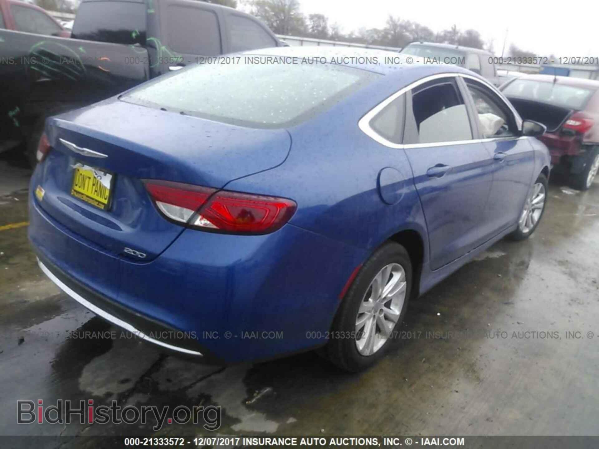 2016 Chrysler 200 - VIN: 1C3CCCAB2GN148349 - Фото 4
