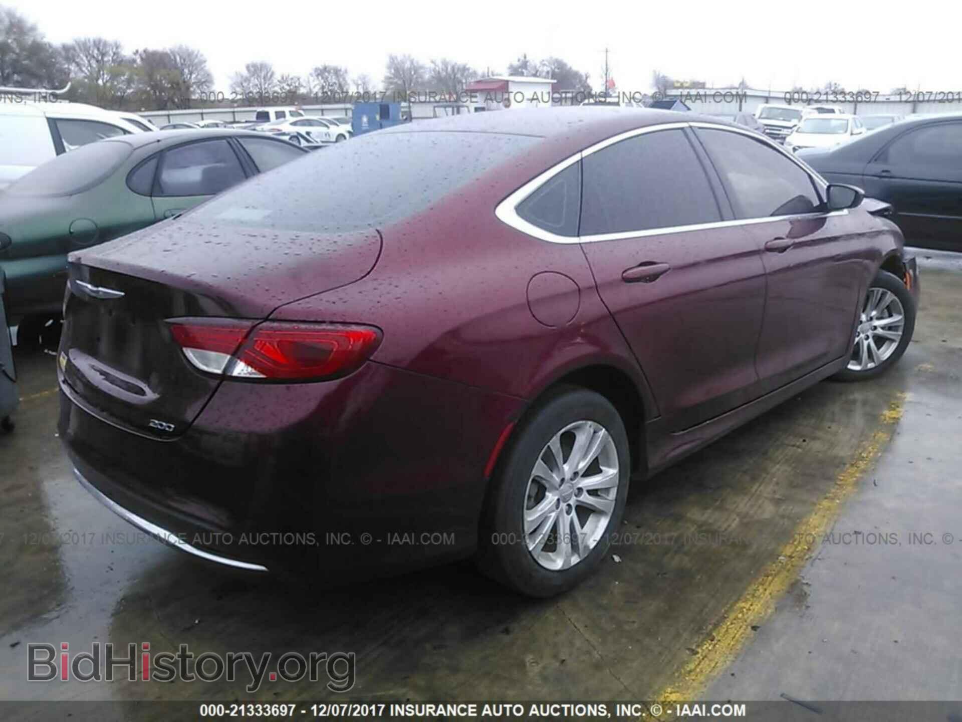 2015 Chrysler 200 - VIN: 1C3CCCAB5FN574177 - Фото 4