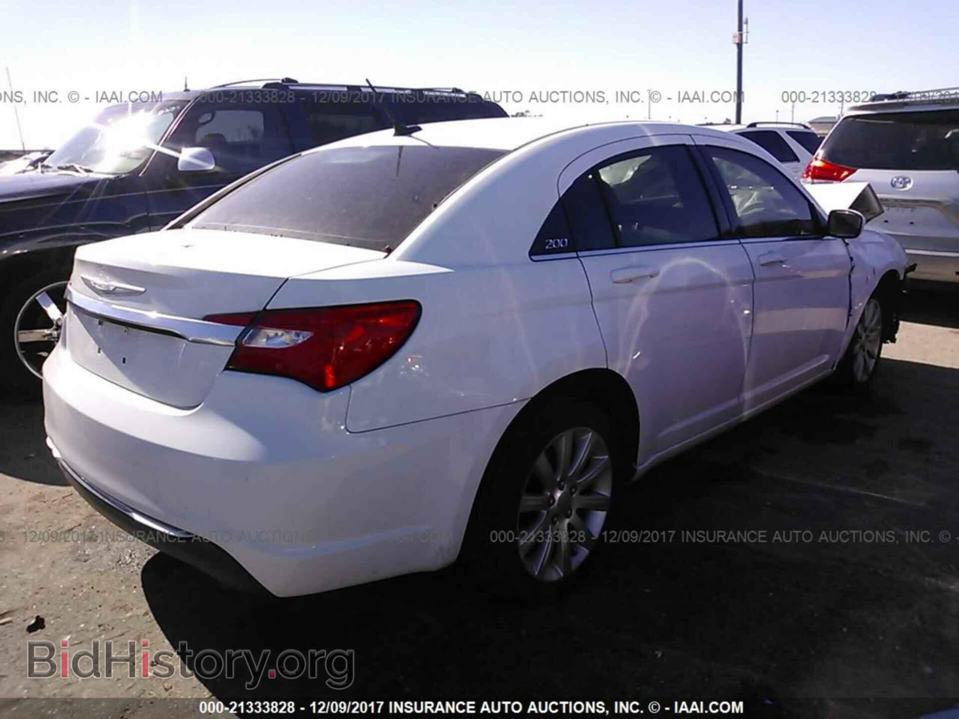 2012 Chrysler 200 - VIN: 1C3CCBBB1CN176727 - Фото 4