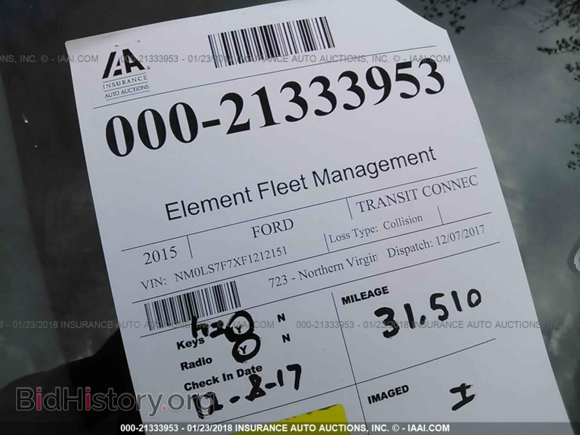 2015 Ford Transit - VIN: NM0LS7F7XF1212151 - Фото 7