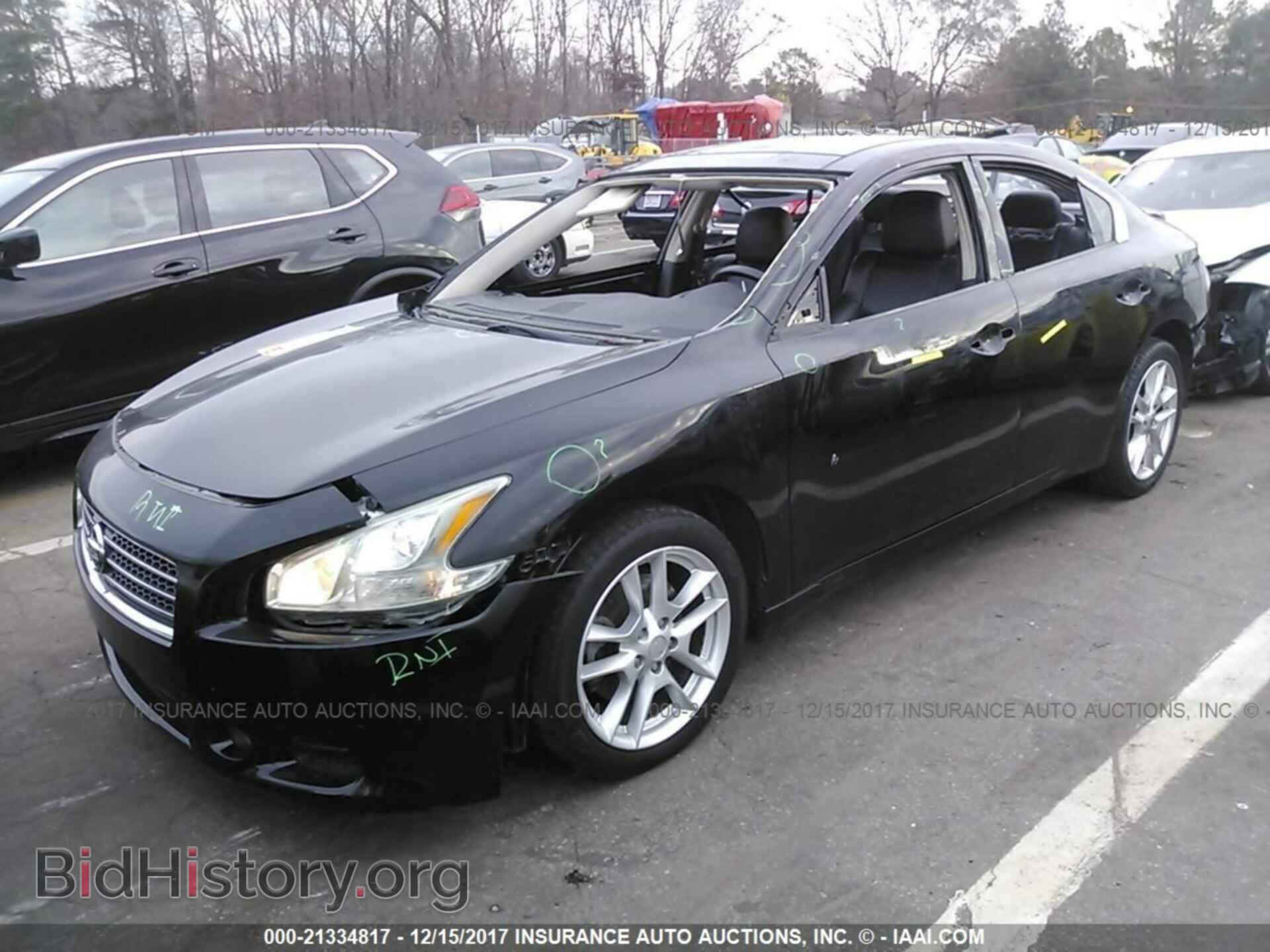 2011 Nissan Maxima - VIN: 1N4AA5AP5BC856444 - Фото 2