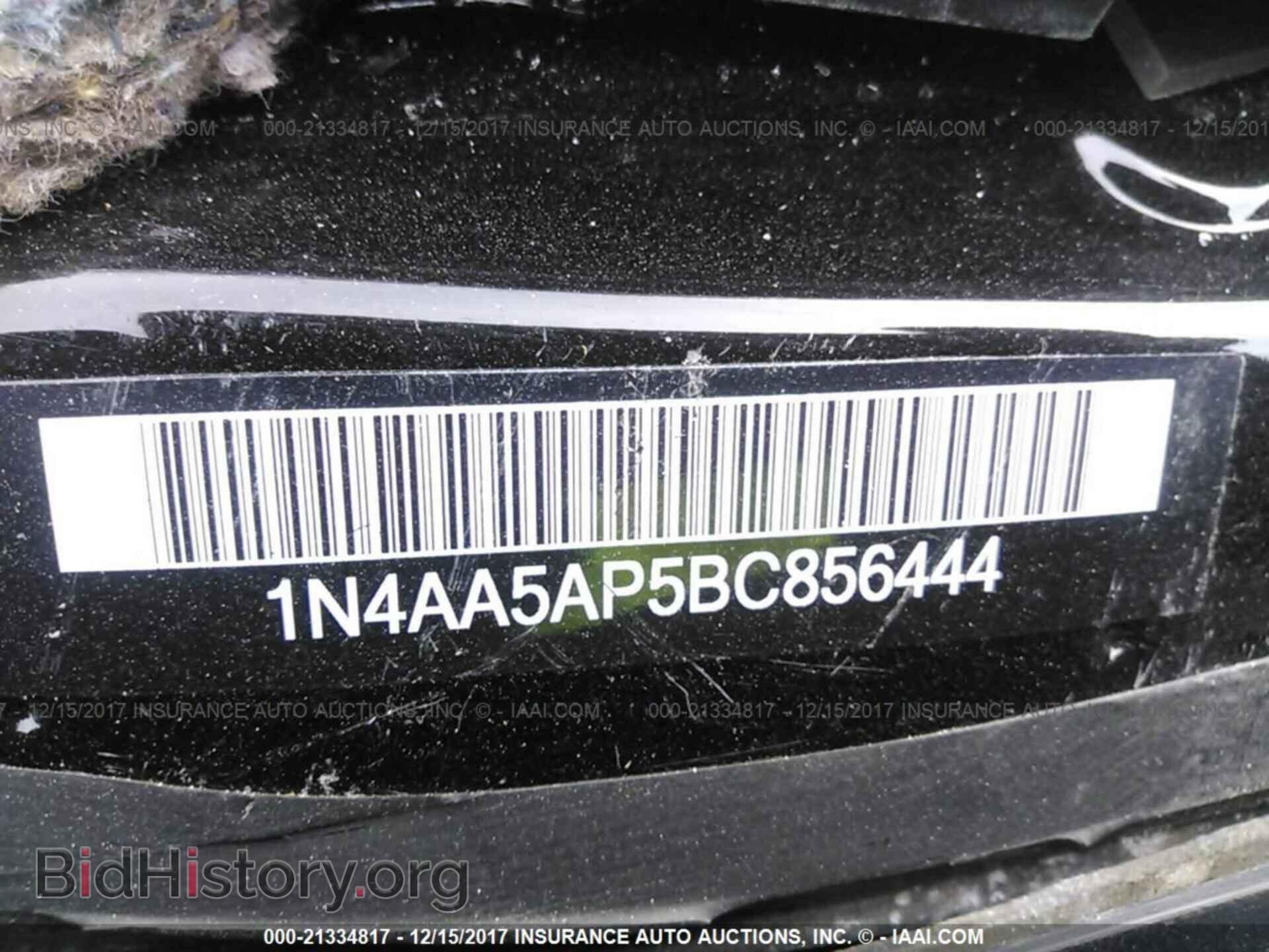 2011 Nissan Maxima - VIN: 1N4AA5AP5BC856444 - Фото 9