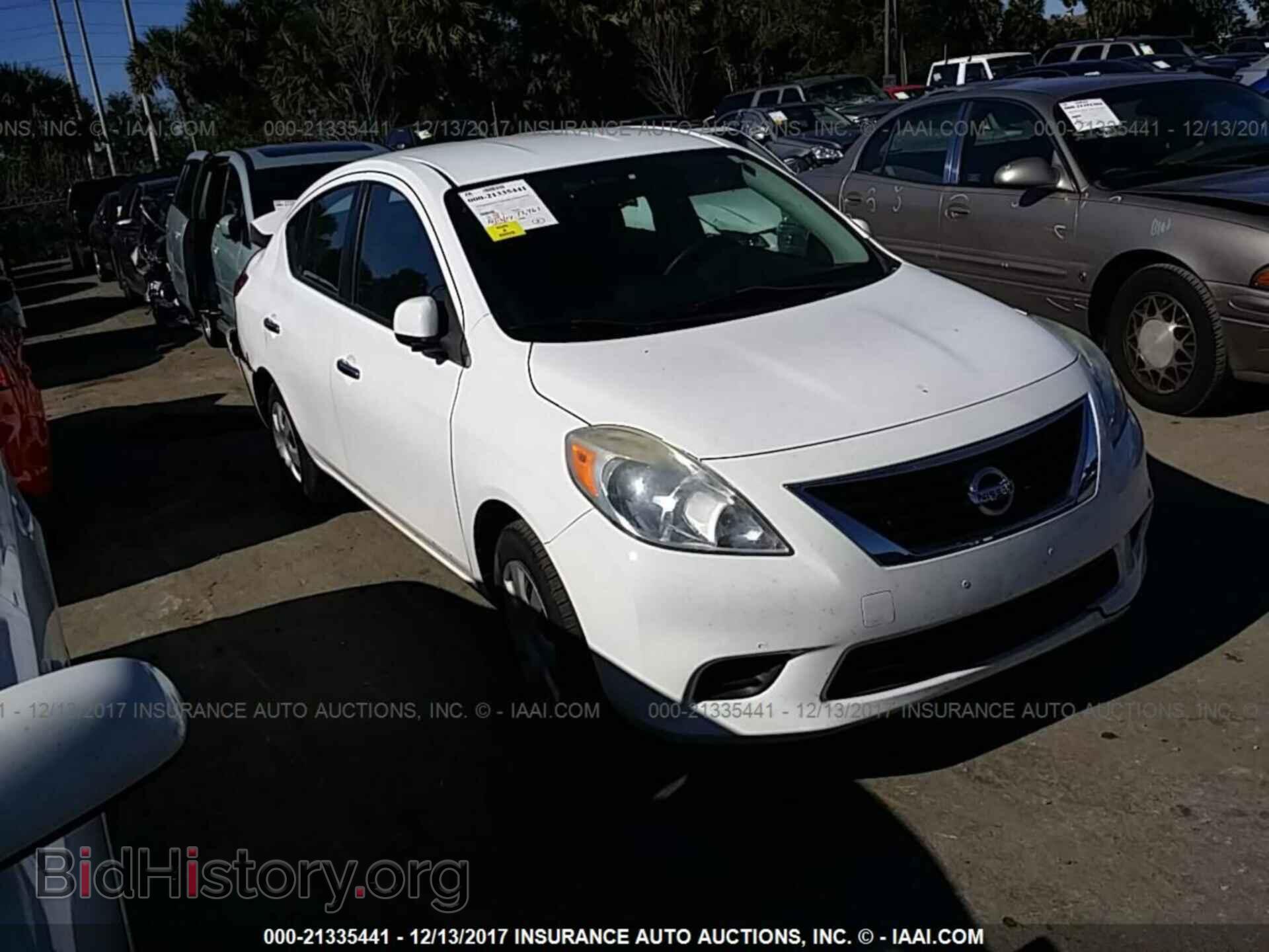 Фотография 3N1CN7AP8CL857504 - Nissan Versa 2012
