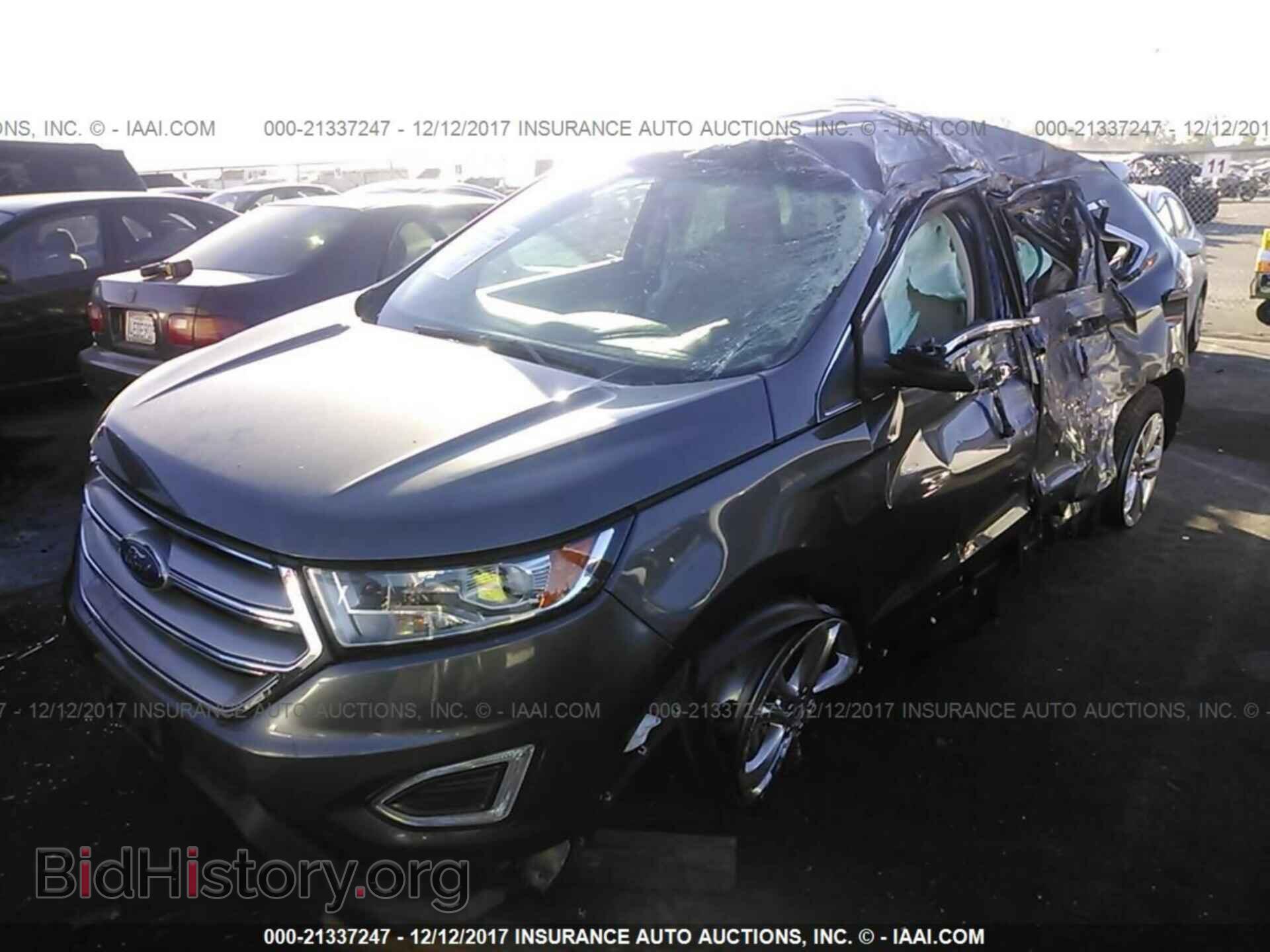 2015 Ford Edge - VIN: 2FMTK3J82FBB77763 - Фото 2
