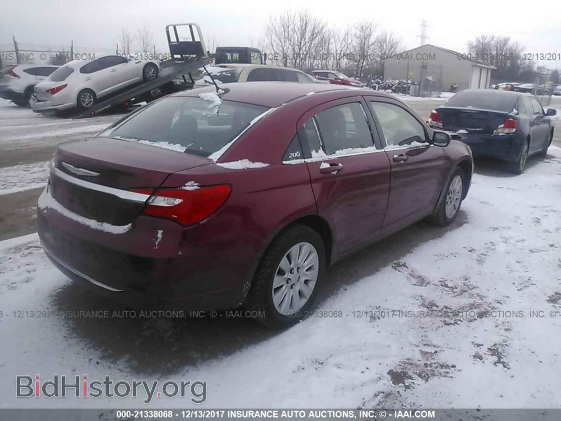 2014 Chrysler 200 - VIN: 1C3CCBAB4EN168433 - Фото 4