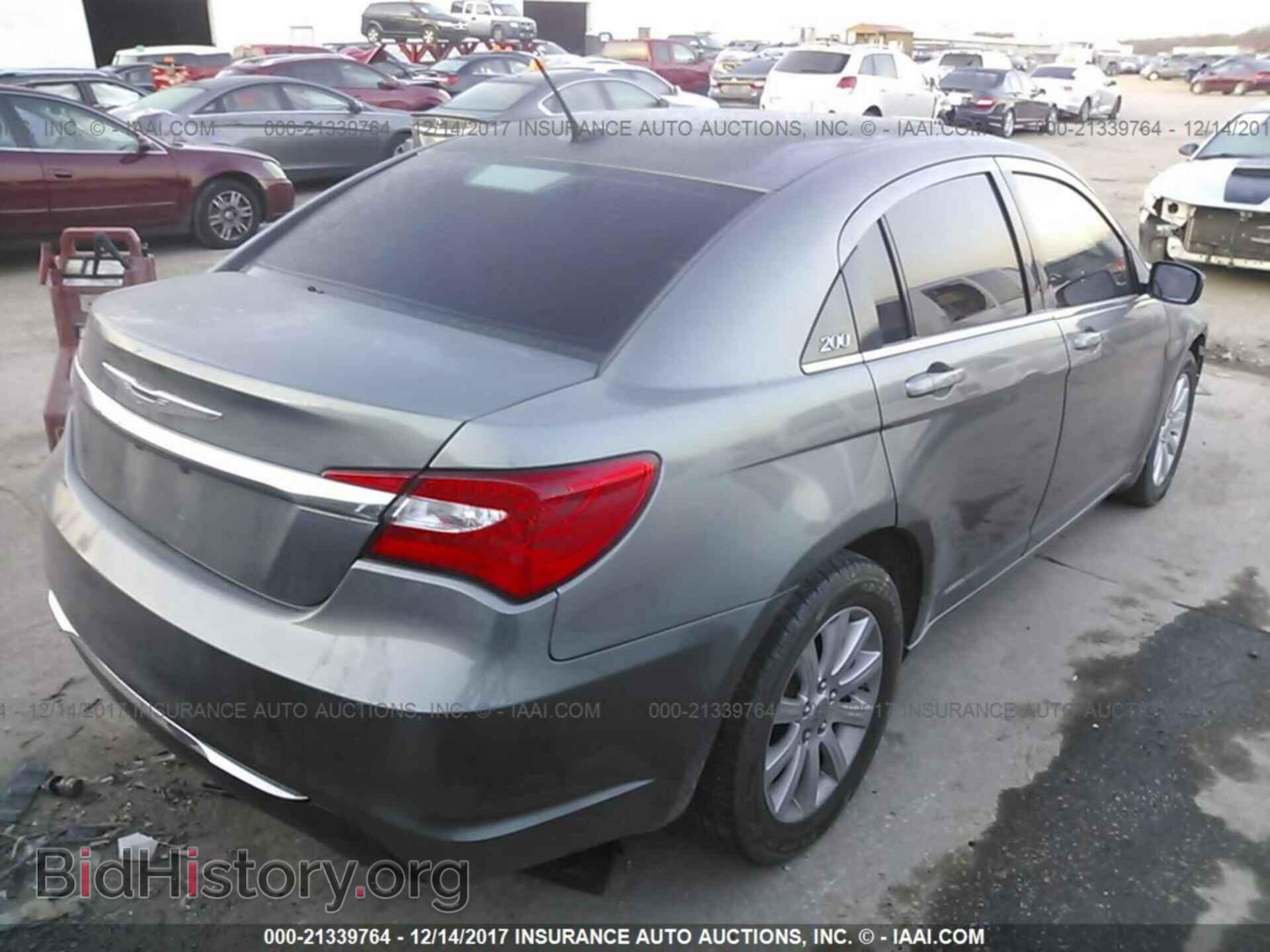 2013 Chrysler 200 - VIN: 1C3CCBBB7DN684721 - Фото 4