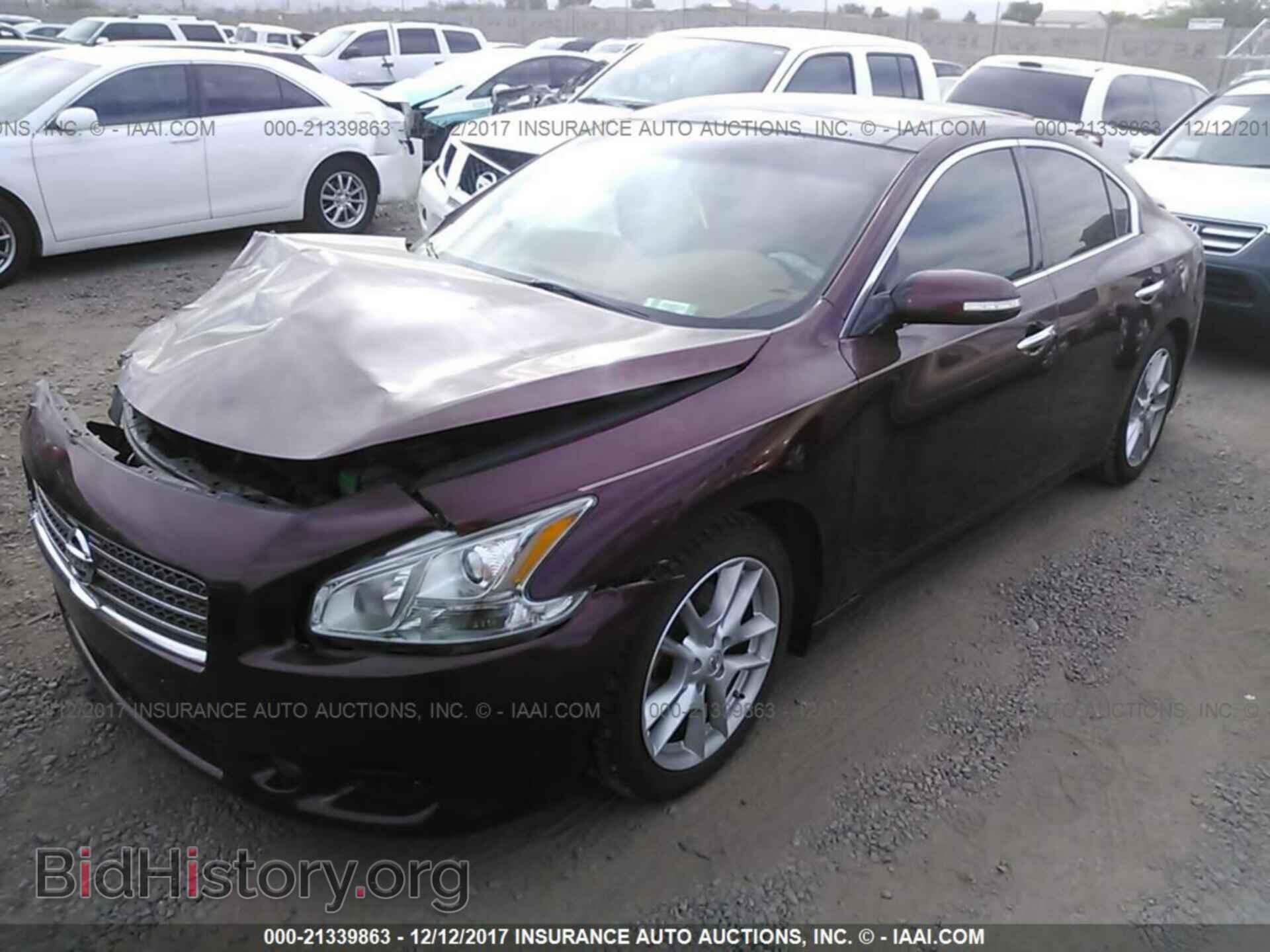 2011 Nissan Maxima - VIN: 1N4AA5AP3BC821840 - Фото 2