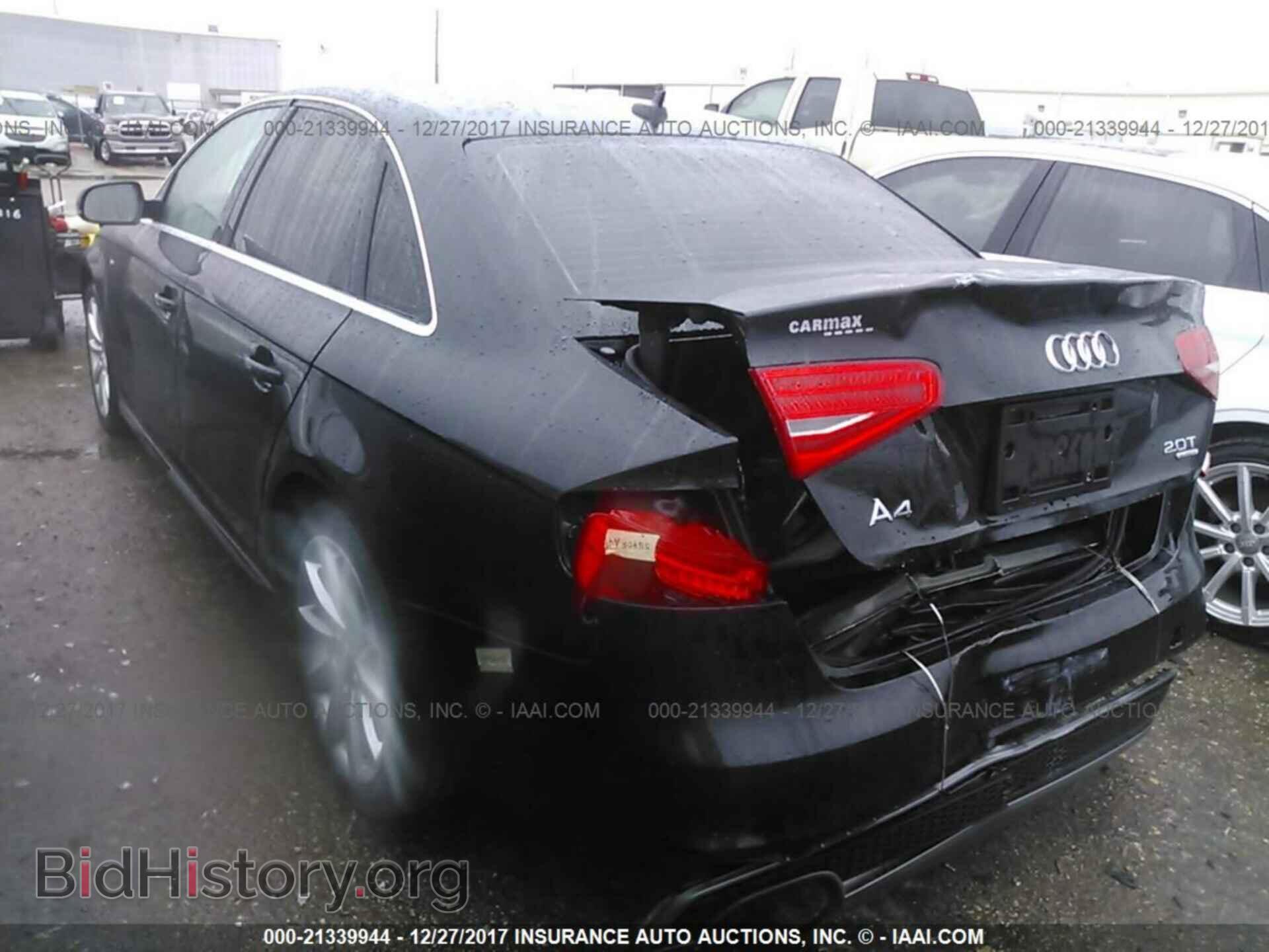 2014 Audi A4 - VIN: WAUBFAFL8EN002388 - Фото 3