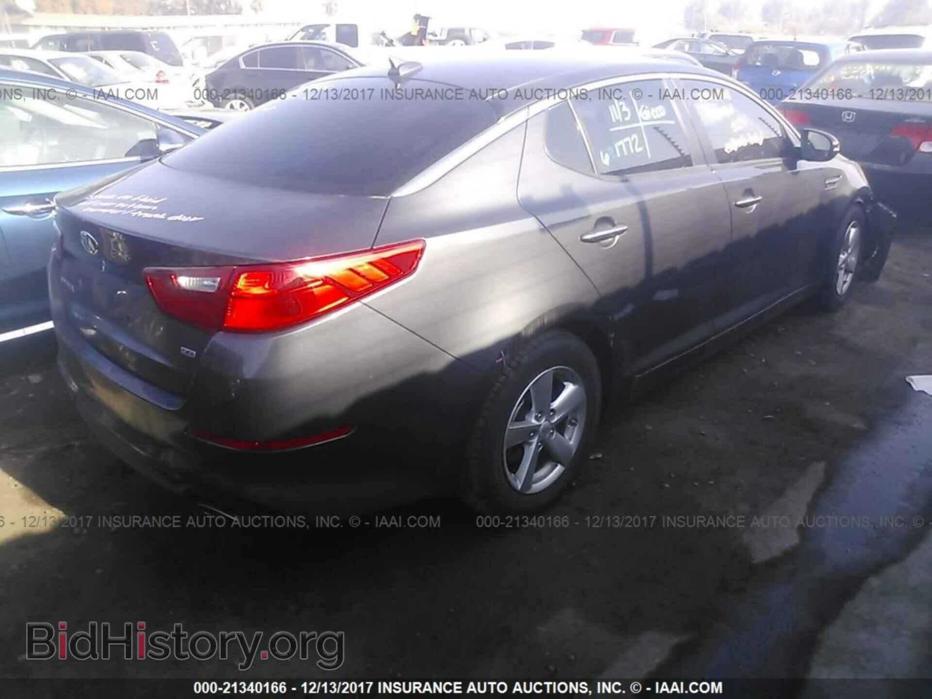 2015 Kia Optima - VIN: KNAGM4A72F5621772 - Photo 4