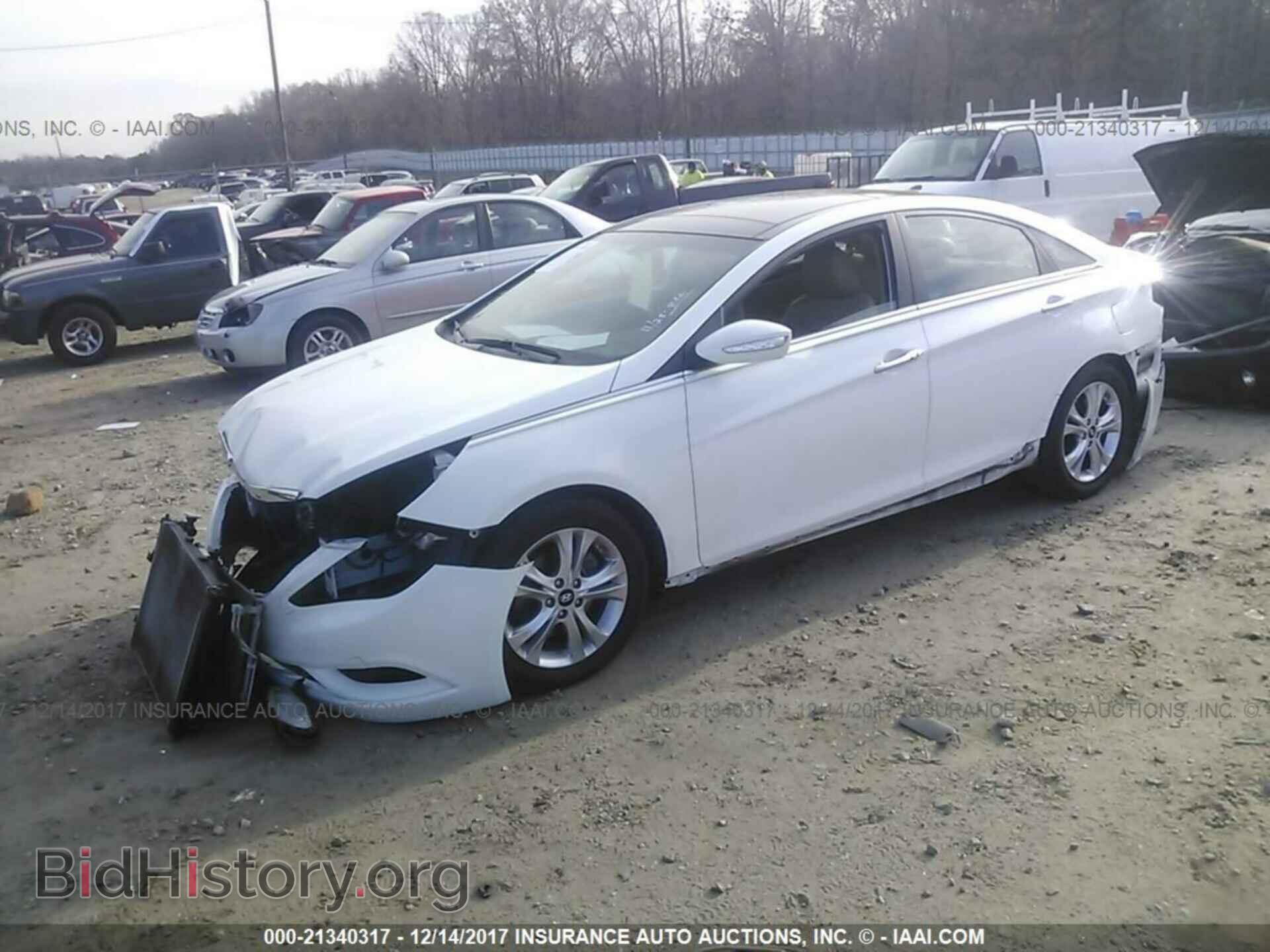 2012 Hyundai Sonata - VIN: 5NPEC4AC3CH474206 - Фото 2