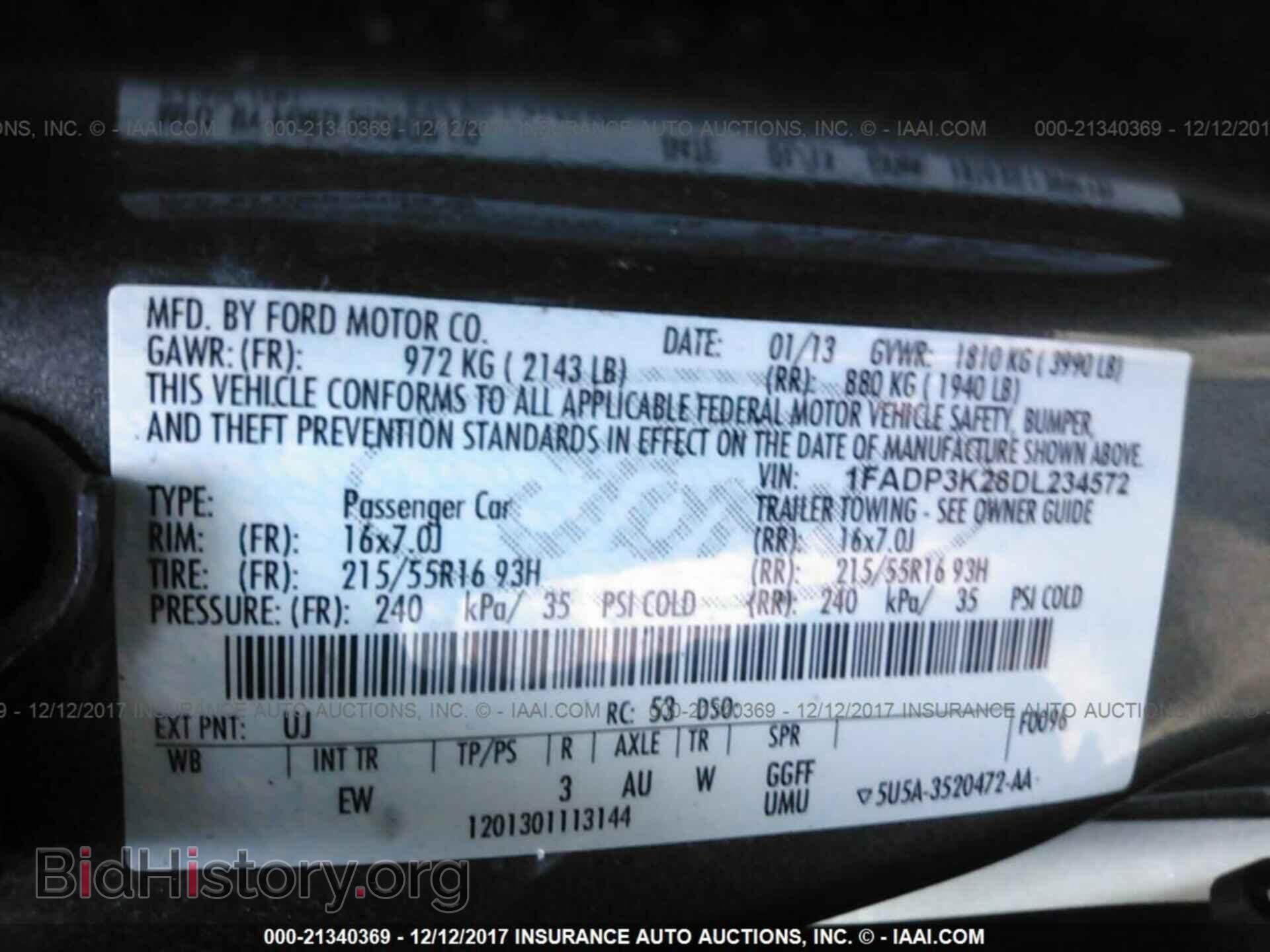 2013 Ford Focus - VIN: 1FADP3K28DL234572 - Photo 9