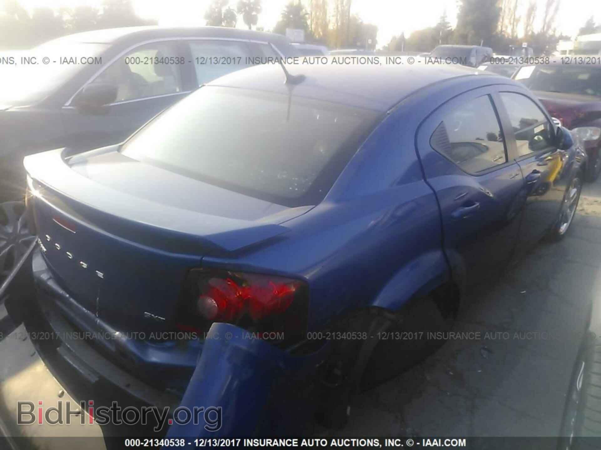 2013 Dodge Avenger - VIN: 1C3CDZCBXDN594659 - Фото 4