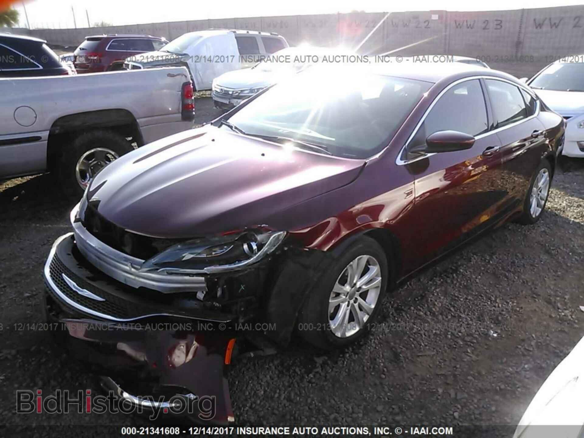 2015 Chrysler 200 - VIN: 1C3CCCAB4FN625085 - Photo 2
