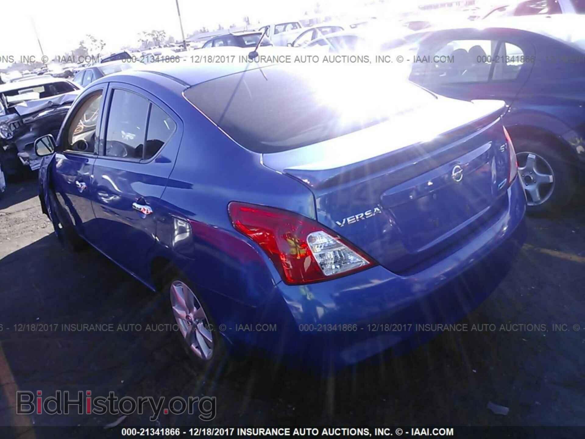 2014 Nissan Versa - VIN: 3N1CN7AP0EL838254 - Фото 3