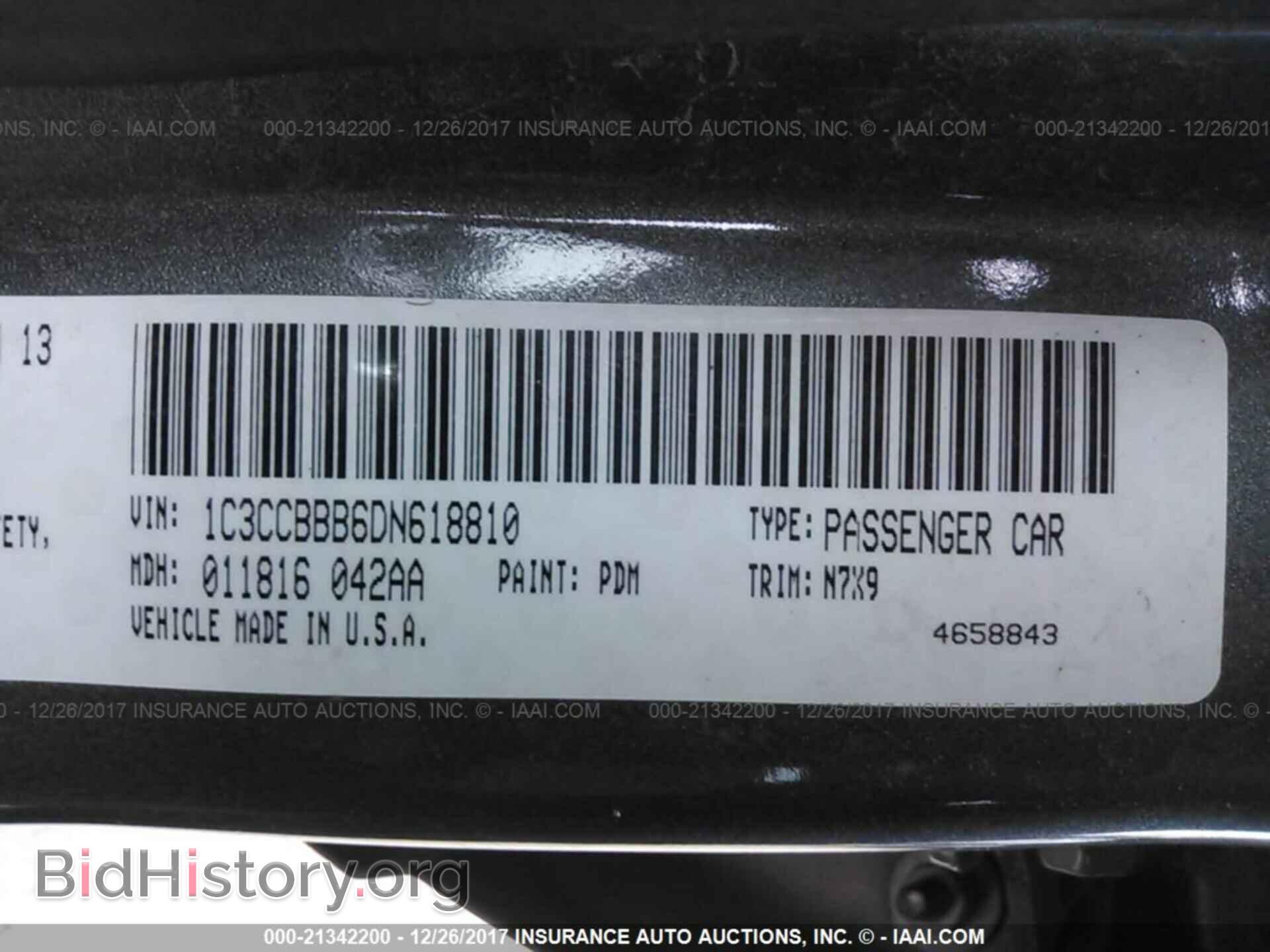 2013 Chrysler 200 - VIN: 1C3CCBBB6DN618810 - Фото 9