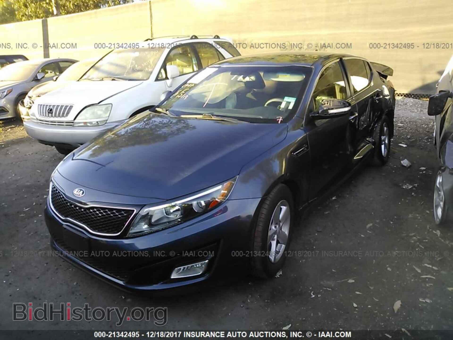 2015 Kia Optima - VIN: KNAGM4A77F5541741 - Photo 2