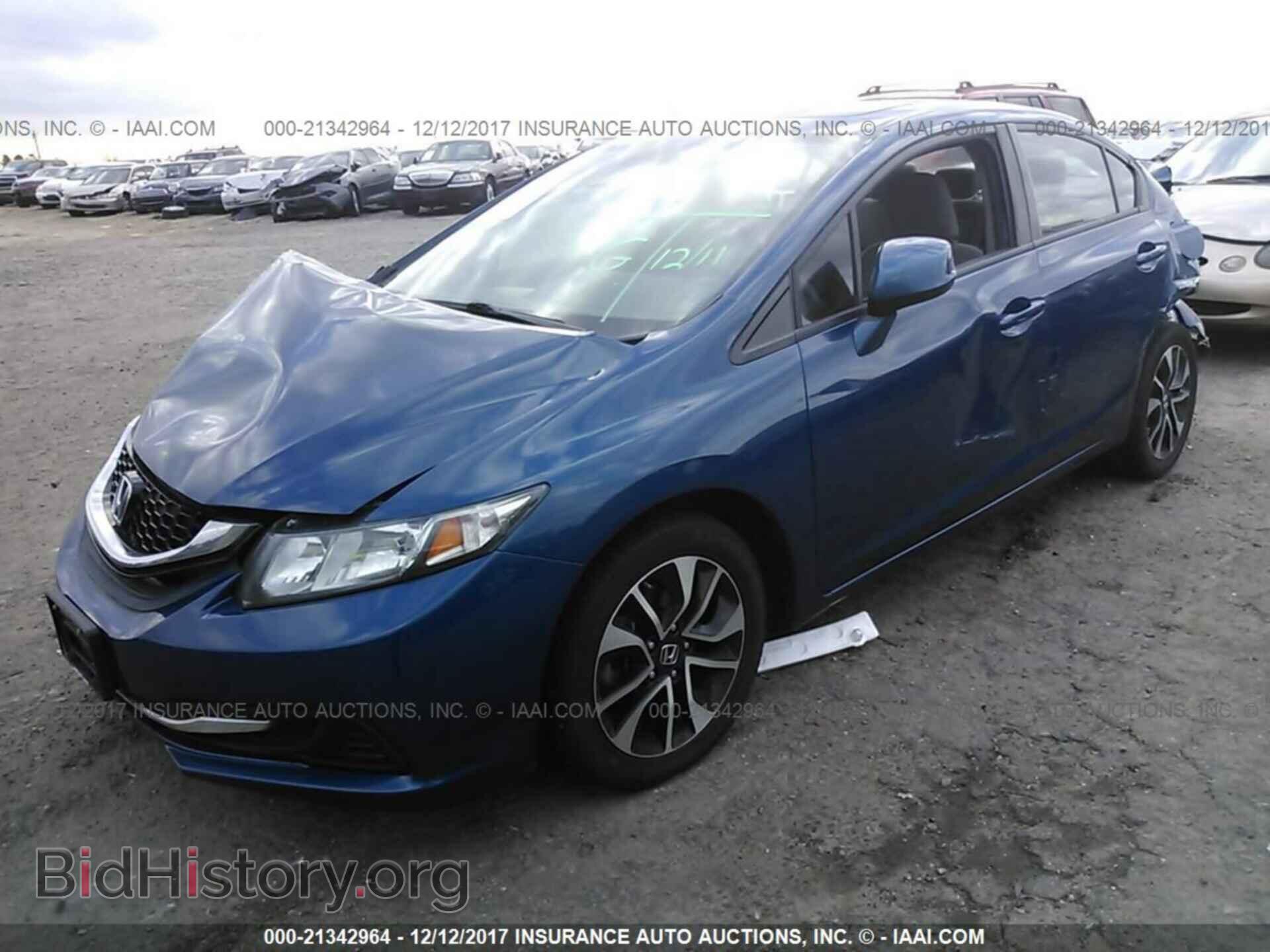 2013 Honda Civic - VIN: 2HGFB2F82DH502864 - Фото 2