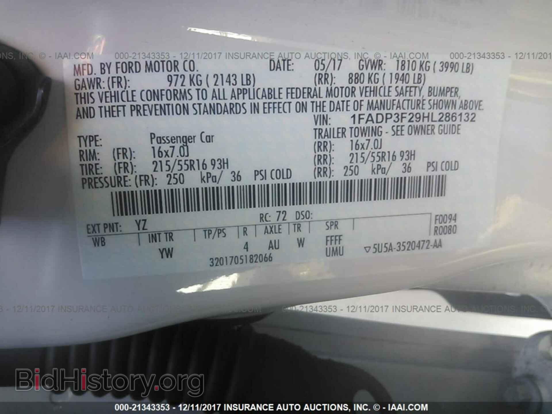 2017 Ford Focus - VIN: 1FADP3F29HL286132 - Photo 9