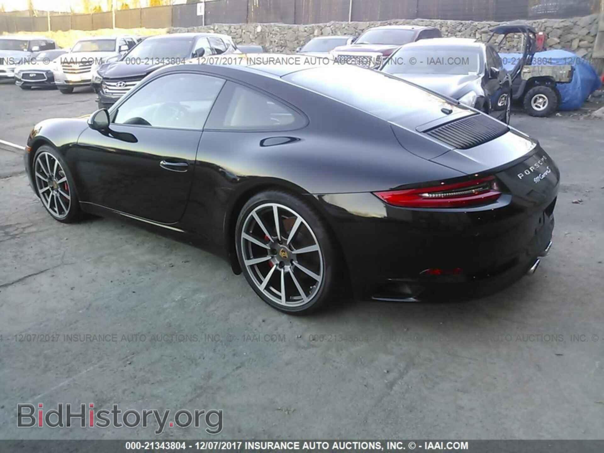 2017 Porsche 911 - VIN: WP0AB2A96HS124104 - Фото 3