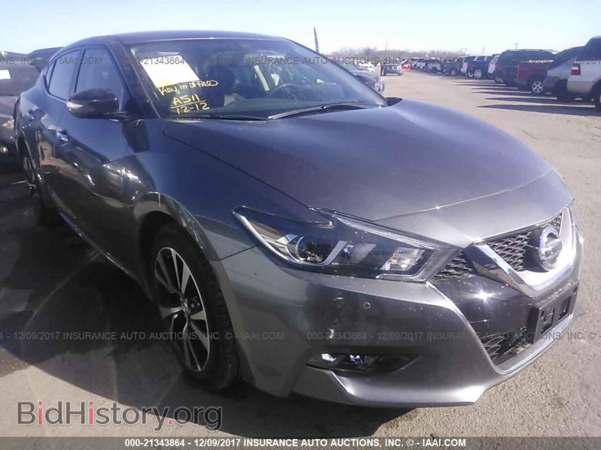 Фотография 1N4AA6AP9HC453470 - Nissan Maxima 2017