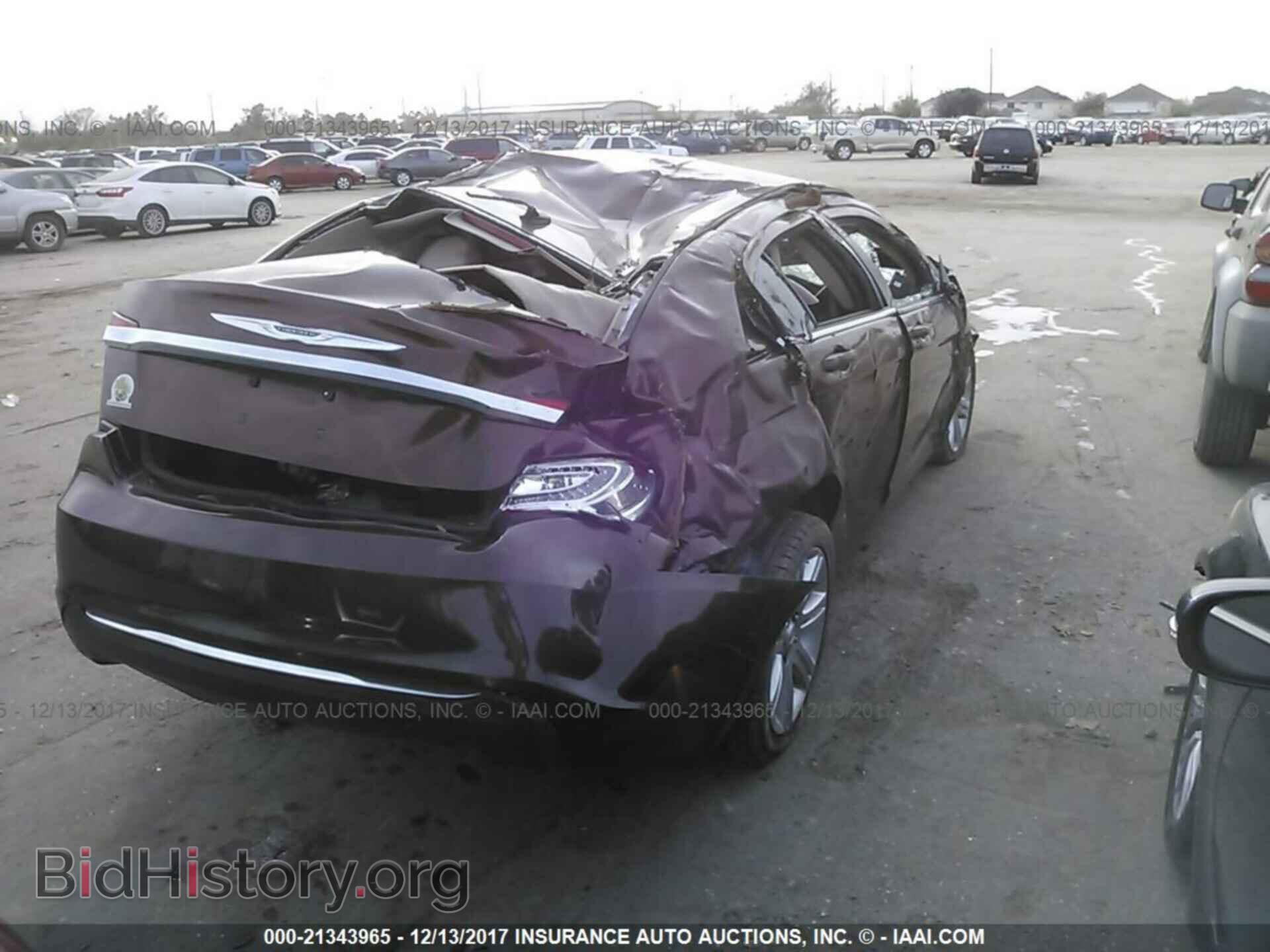 2012 Chrysler 200 - VIN: 1C3CCBBB1CN236618 - Фото 4