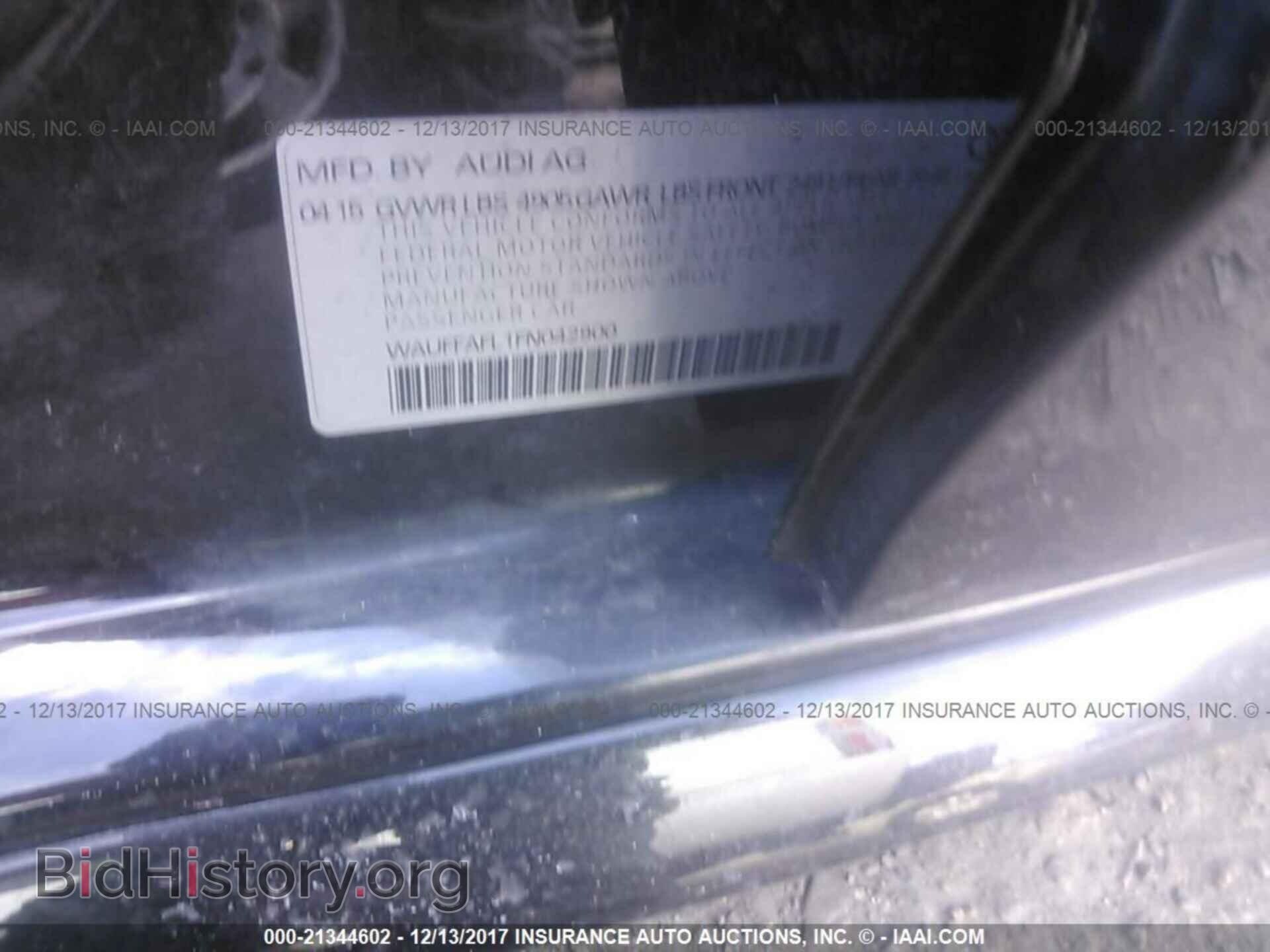 2015 Audi A4 - VIN: WAUFFAFL1FN042900 - Photo 9
