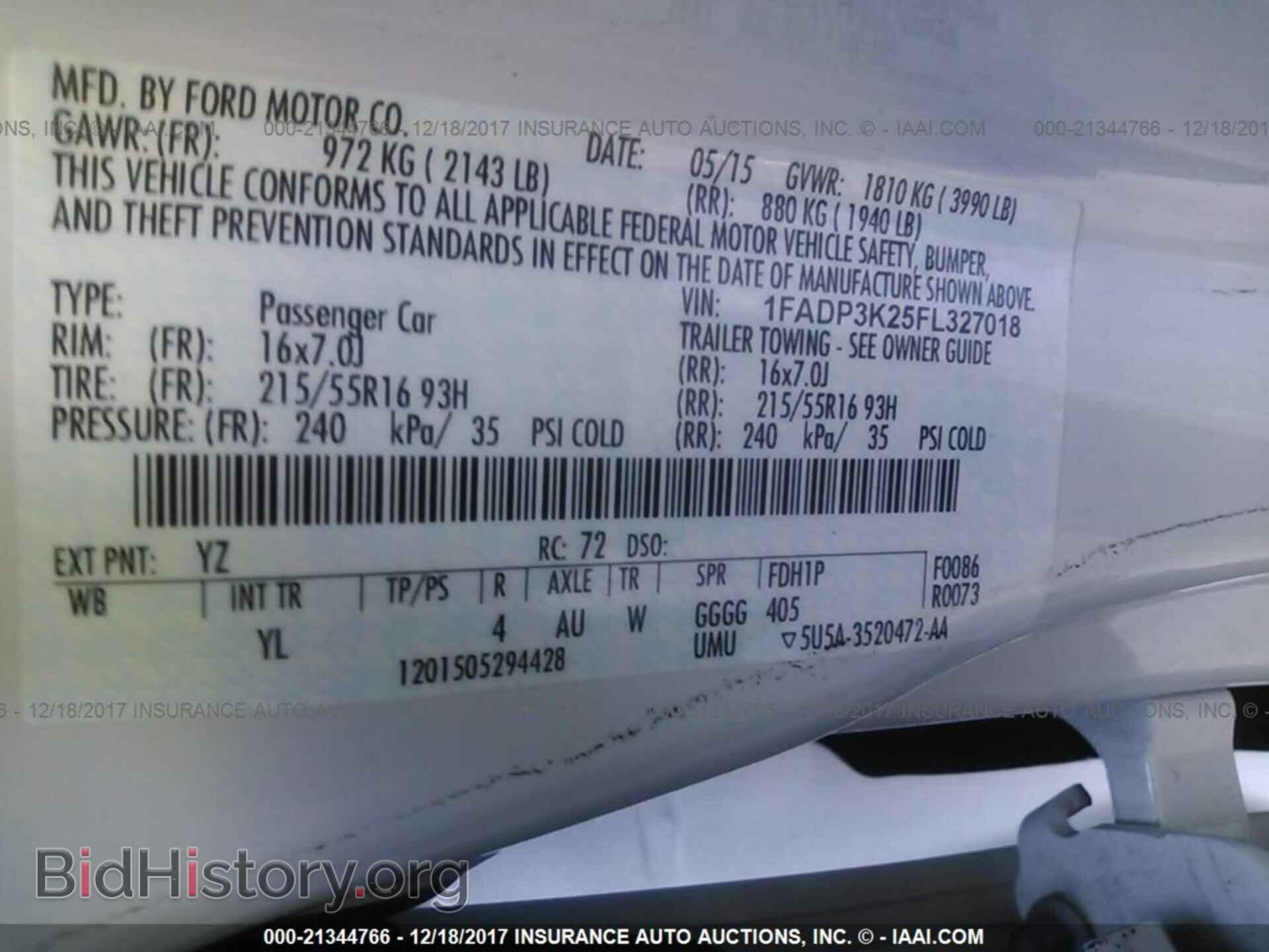 2015 Ford Focus - VIN: 1FADP3K25FL327018 - Photo 9